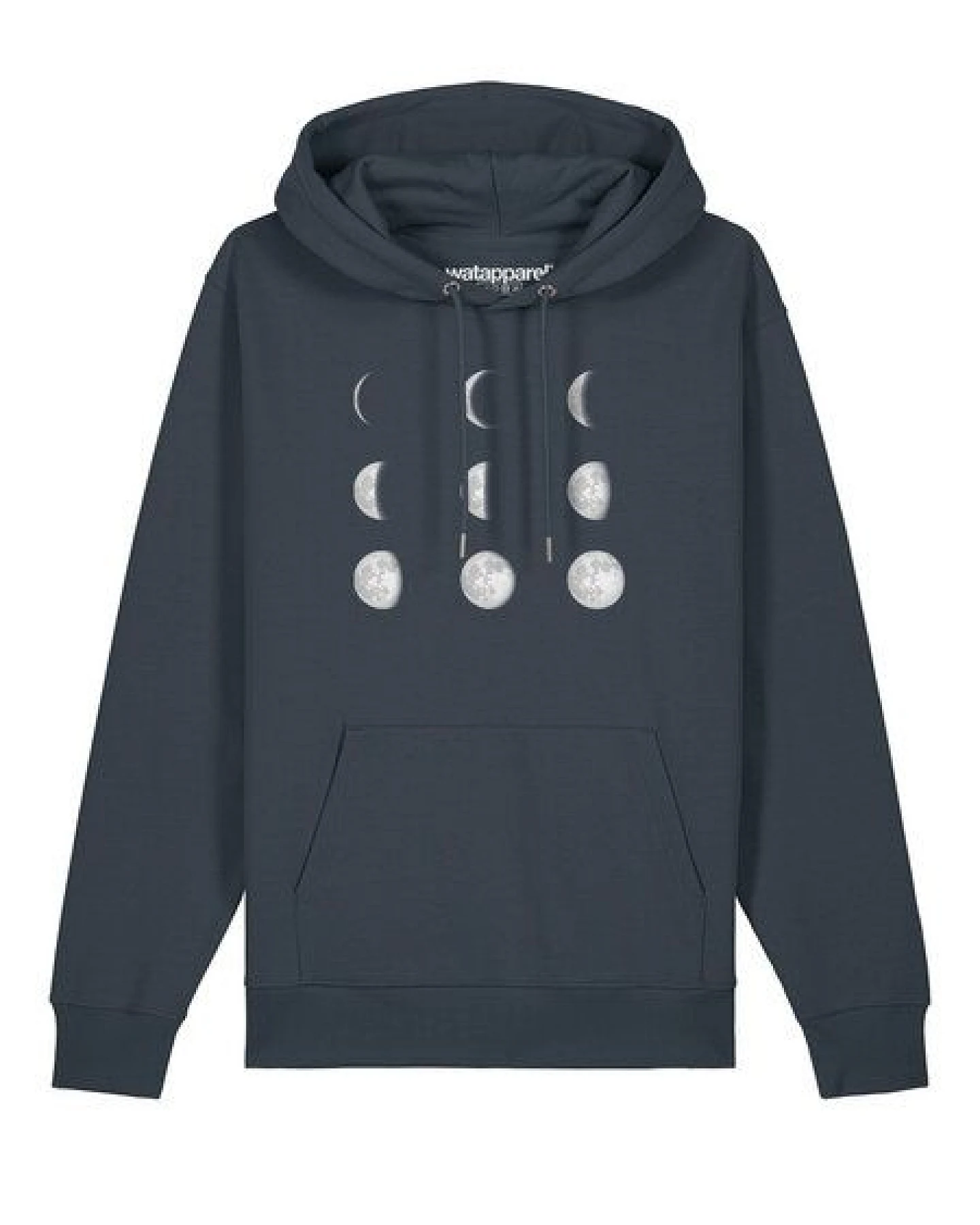 watapparel Hoodie Unisex Moonphases – Ansicht 2