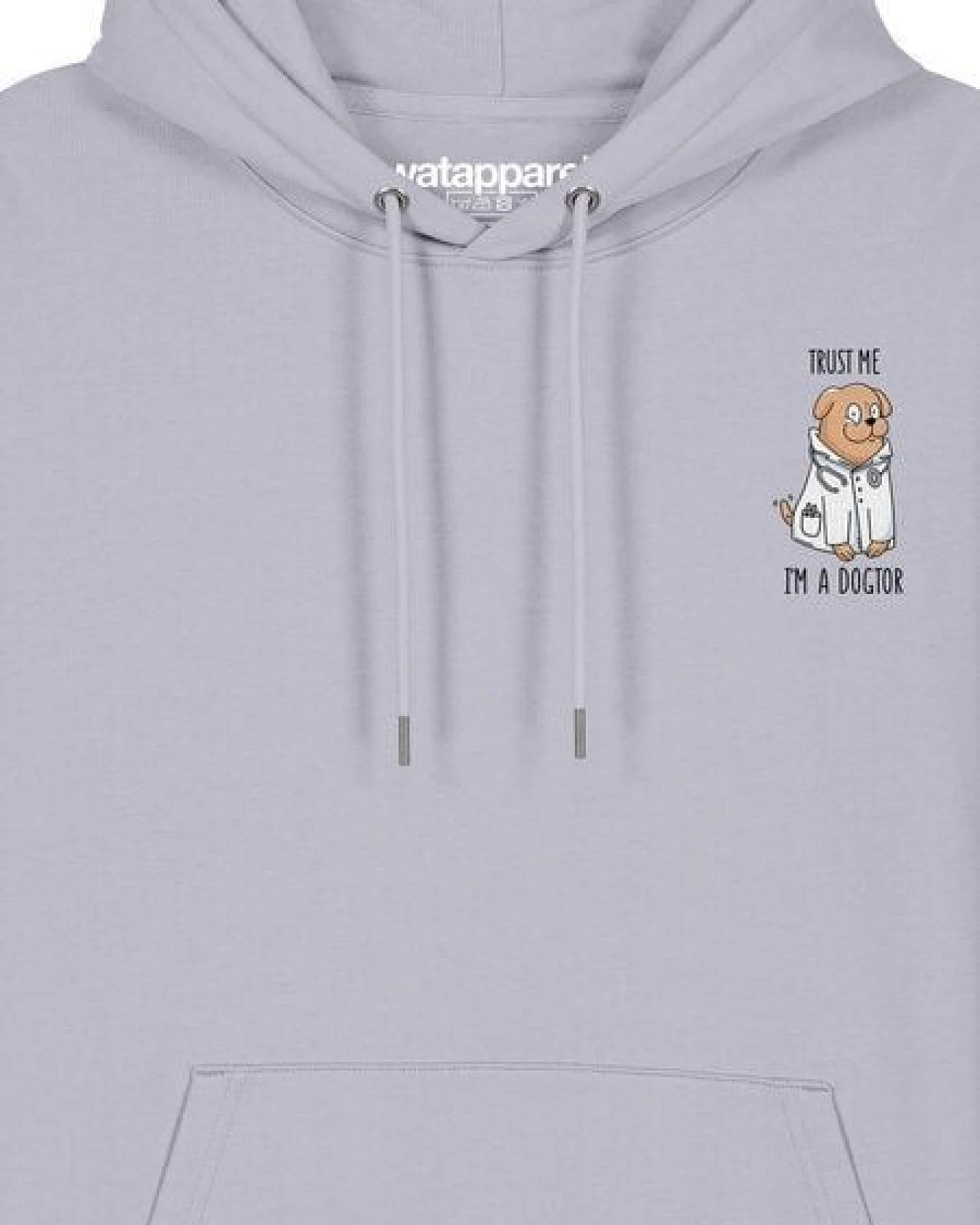 watapparel Hoodie Unisex Dogtor – Ansicht 3