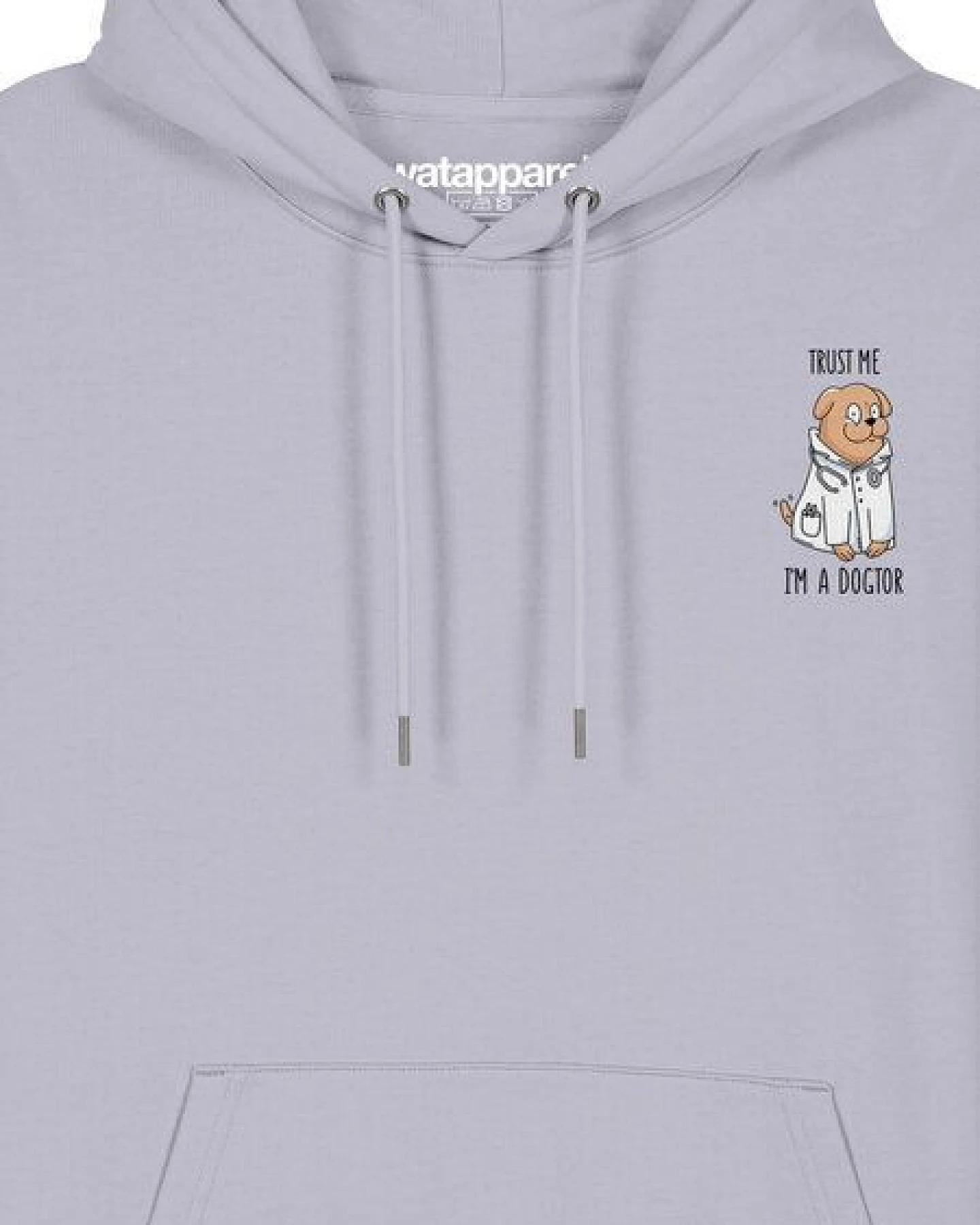 watapparel Hoodie Unisex Dogtor – Ansicht 3