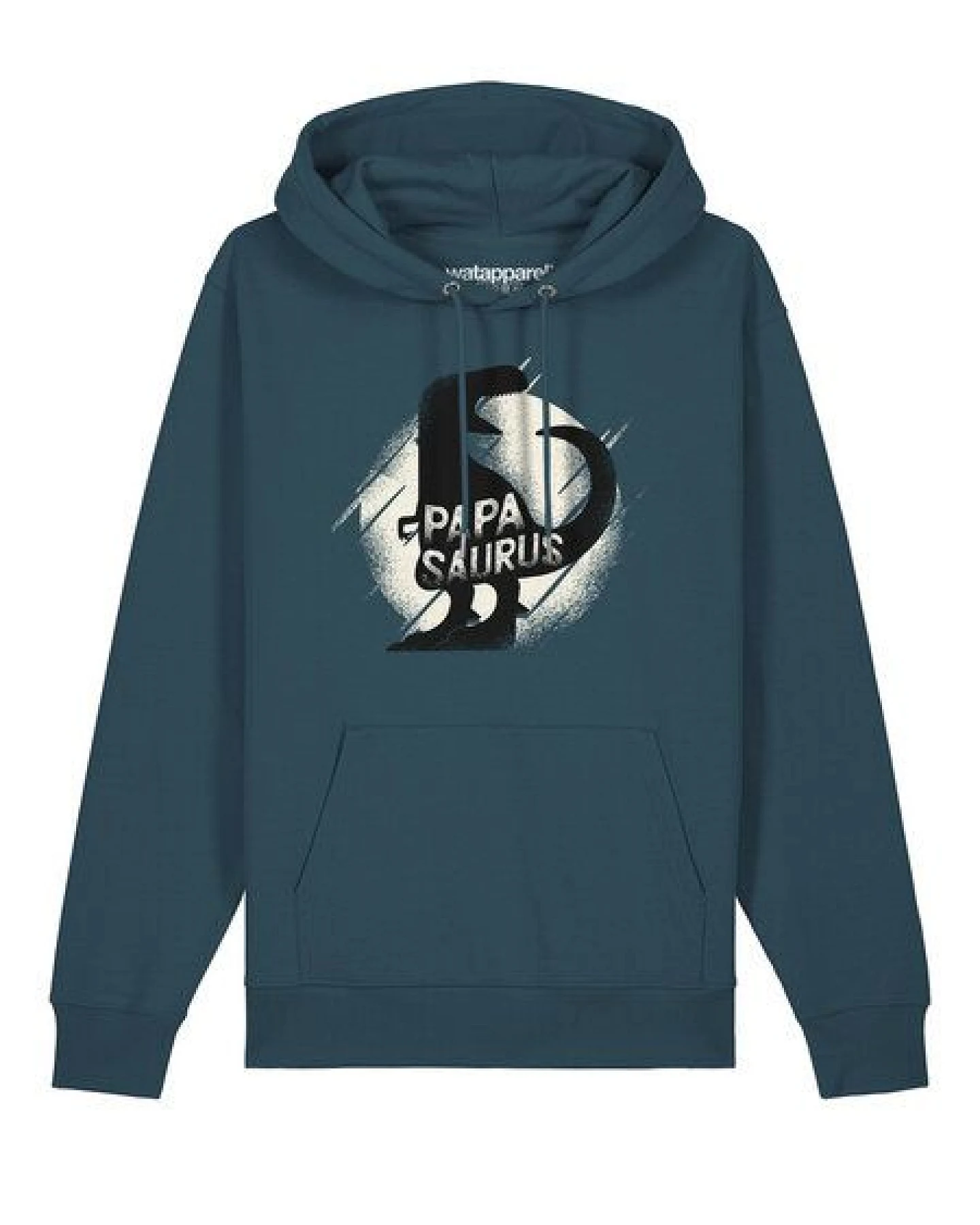 watapparel Hoodie Unisex Papasaurus – Ansicht 2