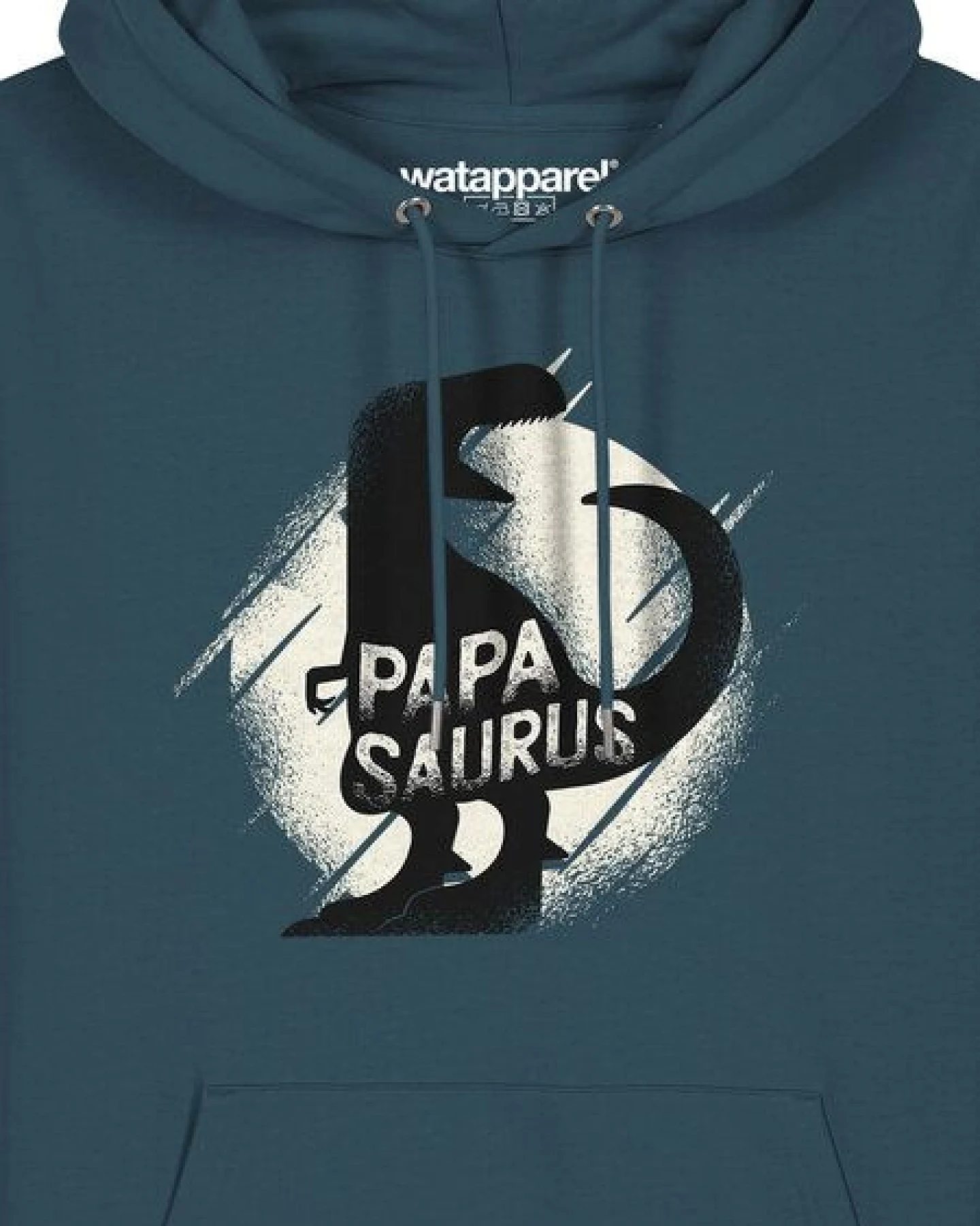 watapparel Hoodie Unisex Papasaurus – Ansicht 3
