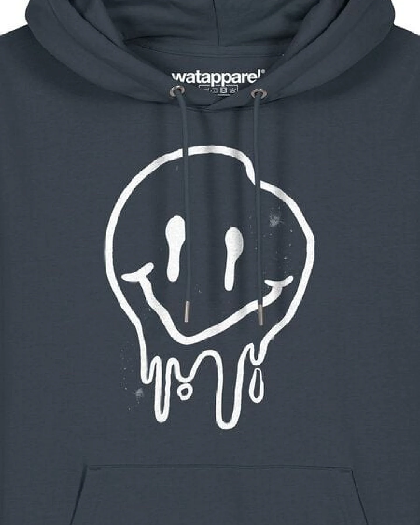 watapparel Hoodie Unisex Smiley – Ansicht 3