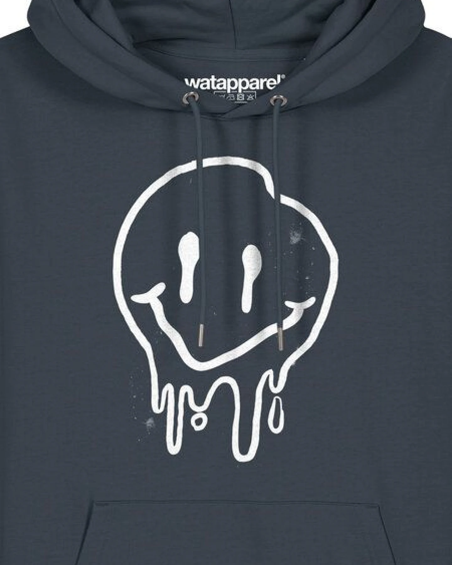 watapparel Hoodie Unisex Smiley – Ansicht 3
