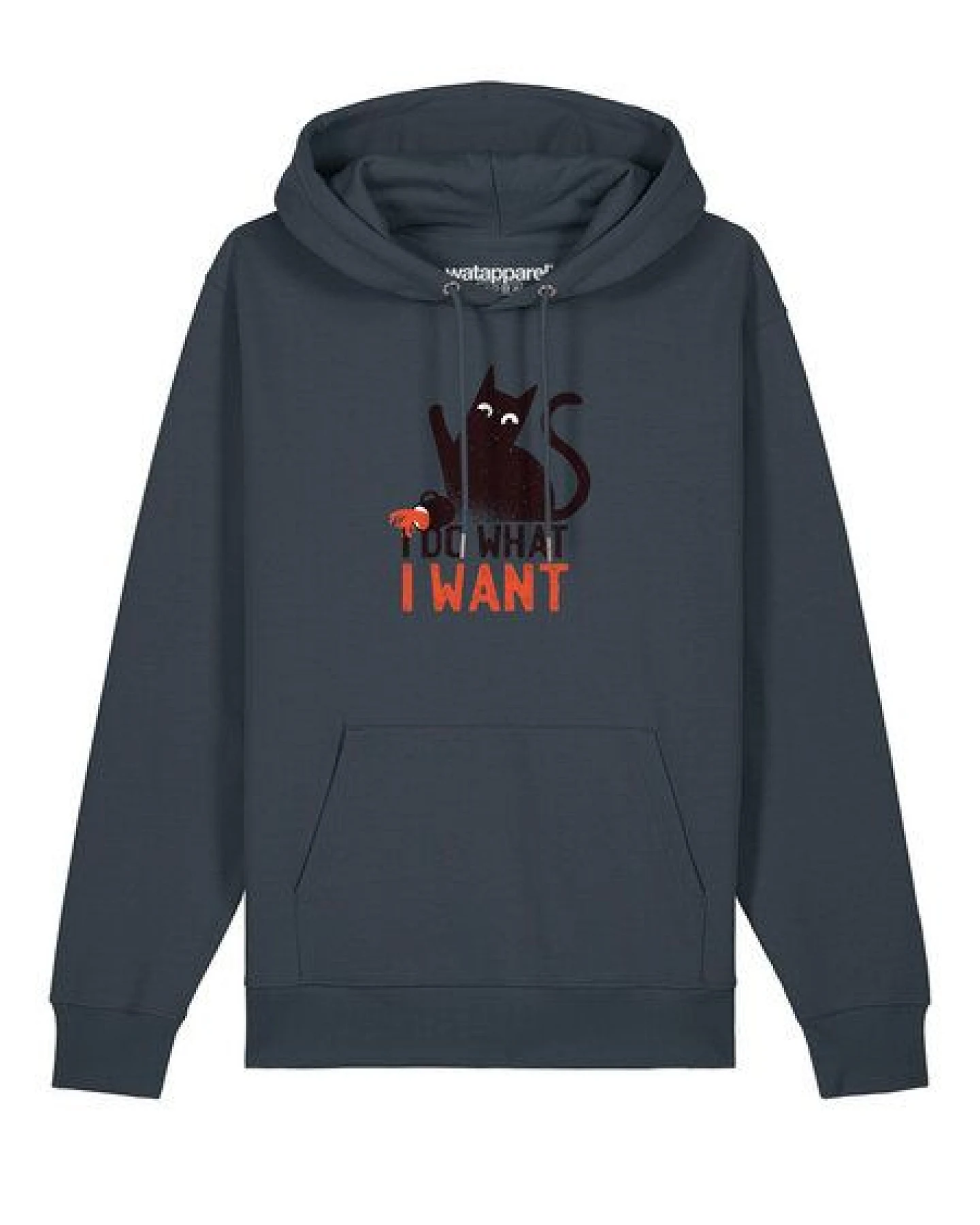 watapparel Hoodie Unisex Cat – Ansicht 2