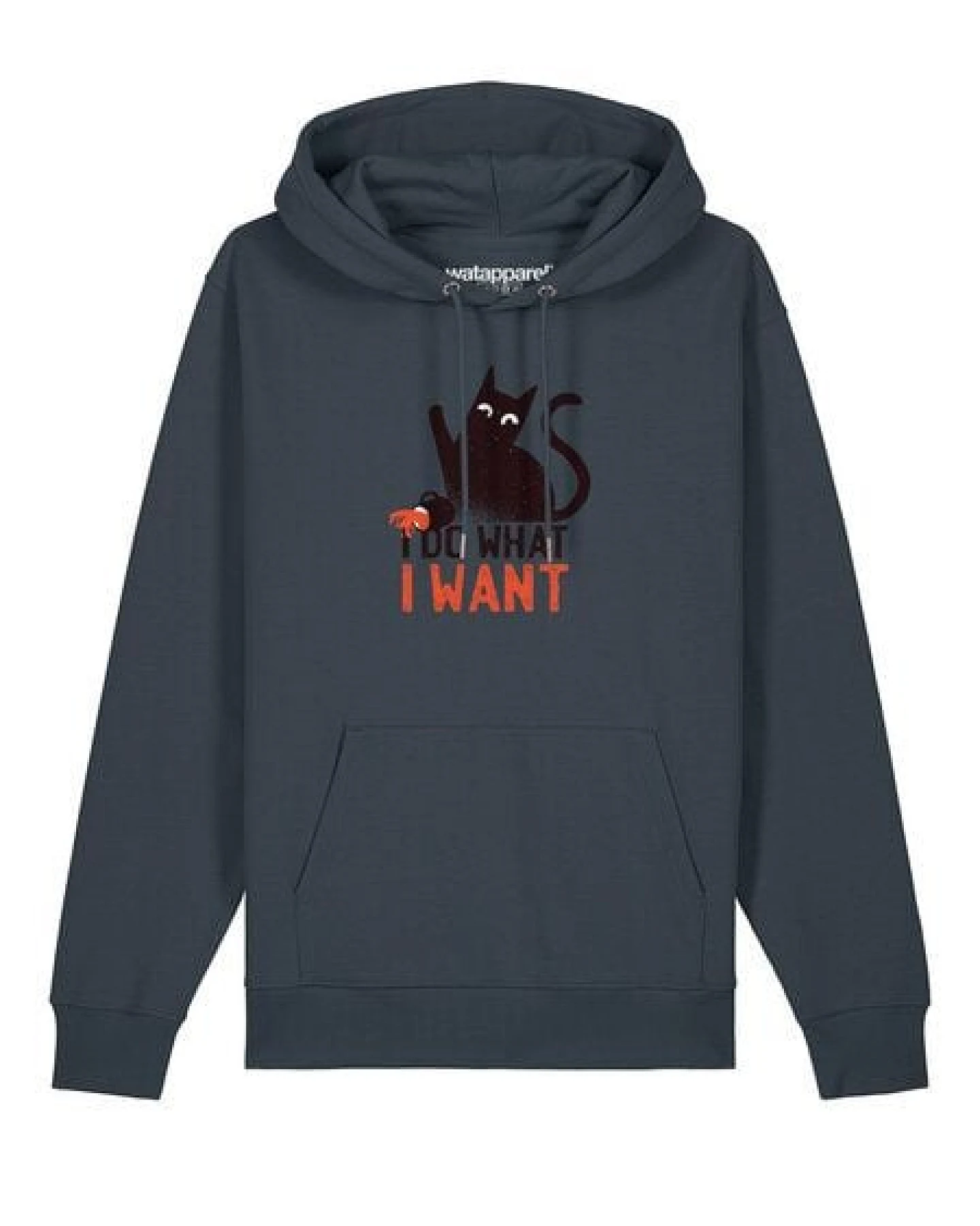 watapparel Hoodie Unisex Cat – Ansicht 2
