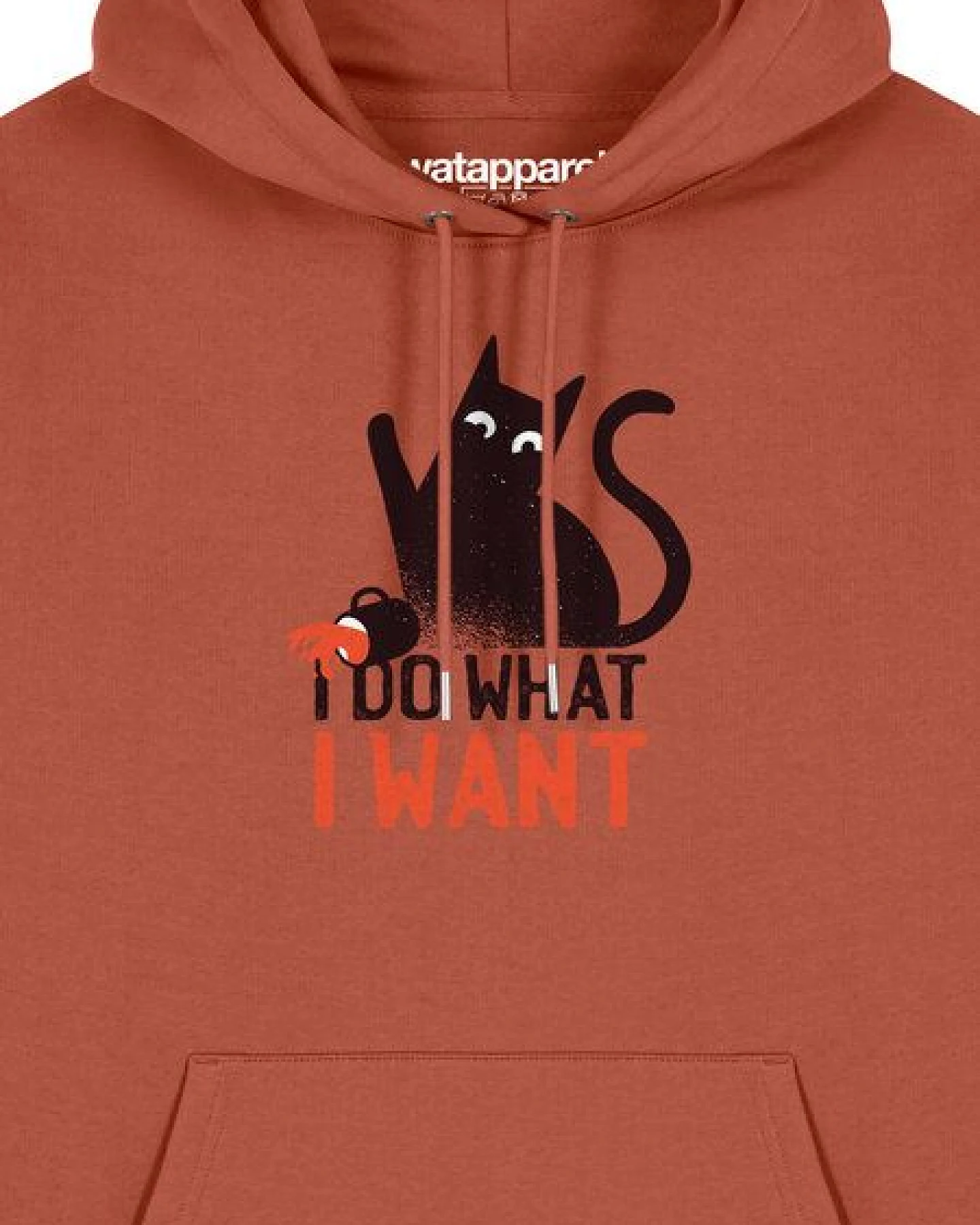 watapparel Hoodie Unisex Cat – Ansicht 3