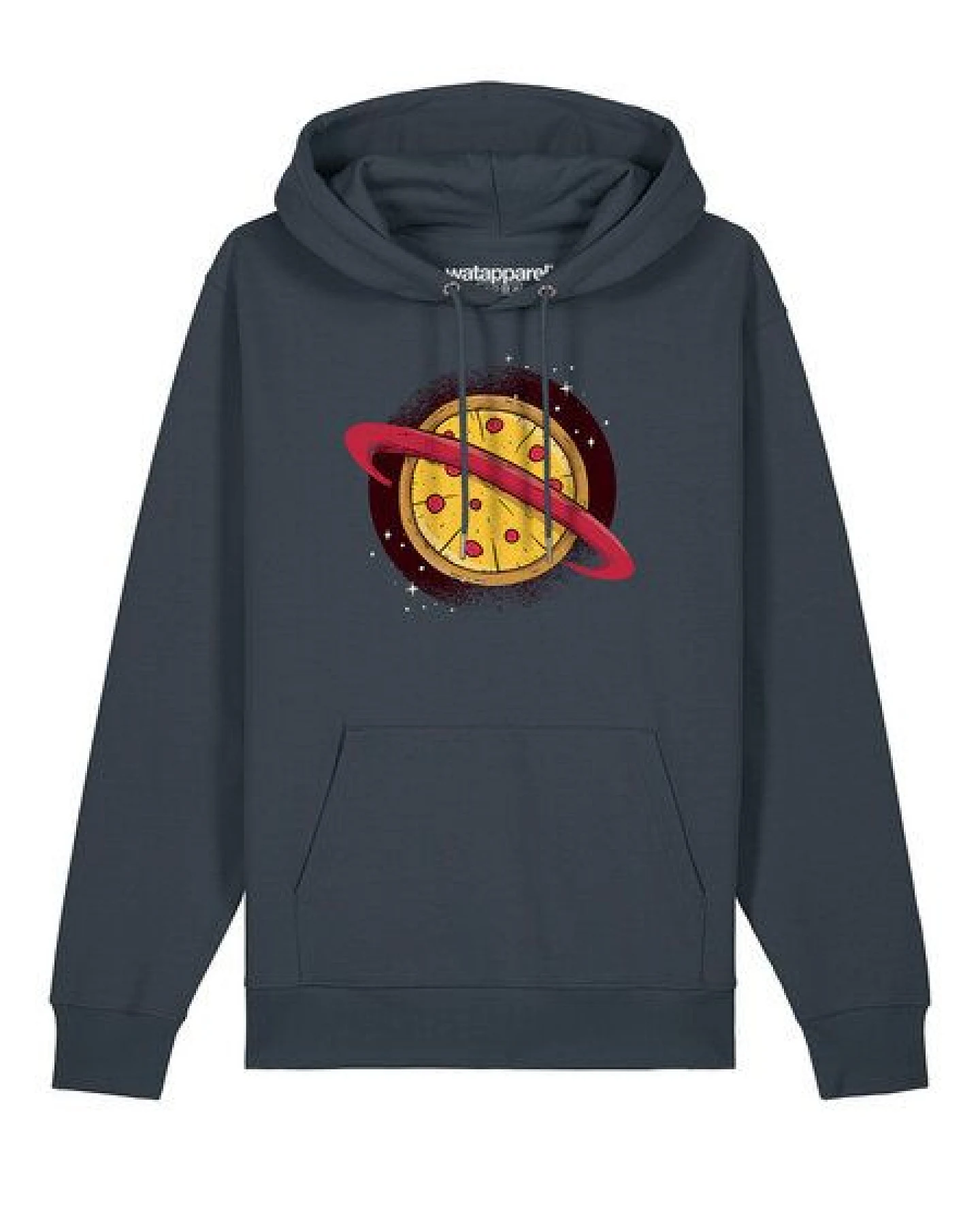 watapparel Hoodie Unisex Pizza Planet – Ansicht 2