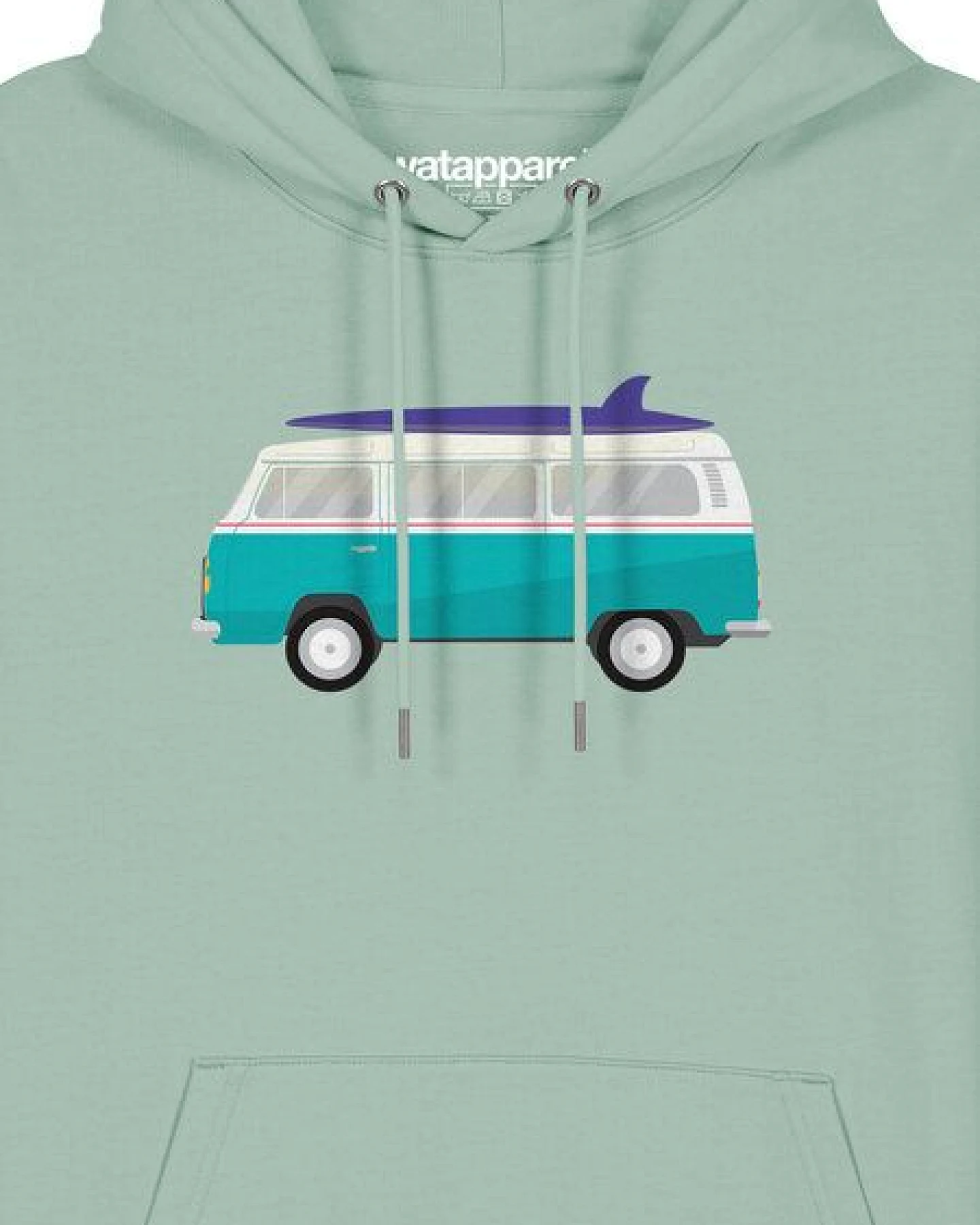 watapparel Hoodie Unisex California Dream – Ansicht 3