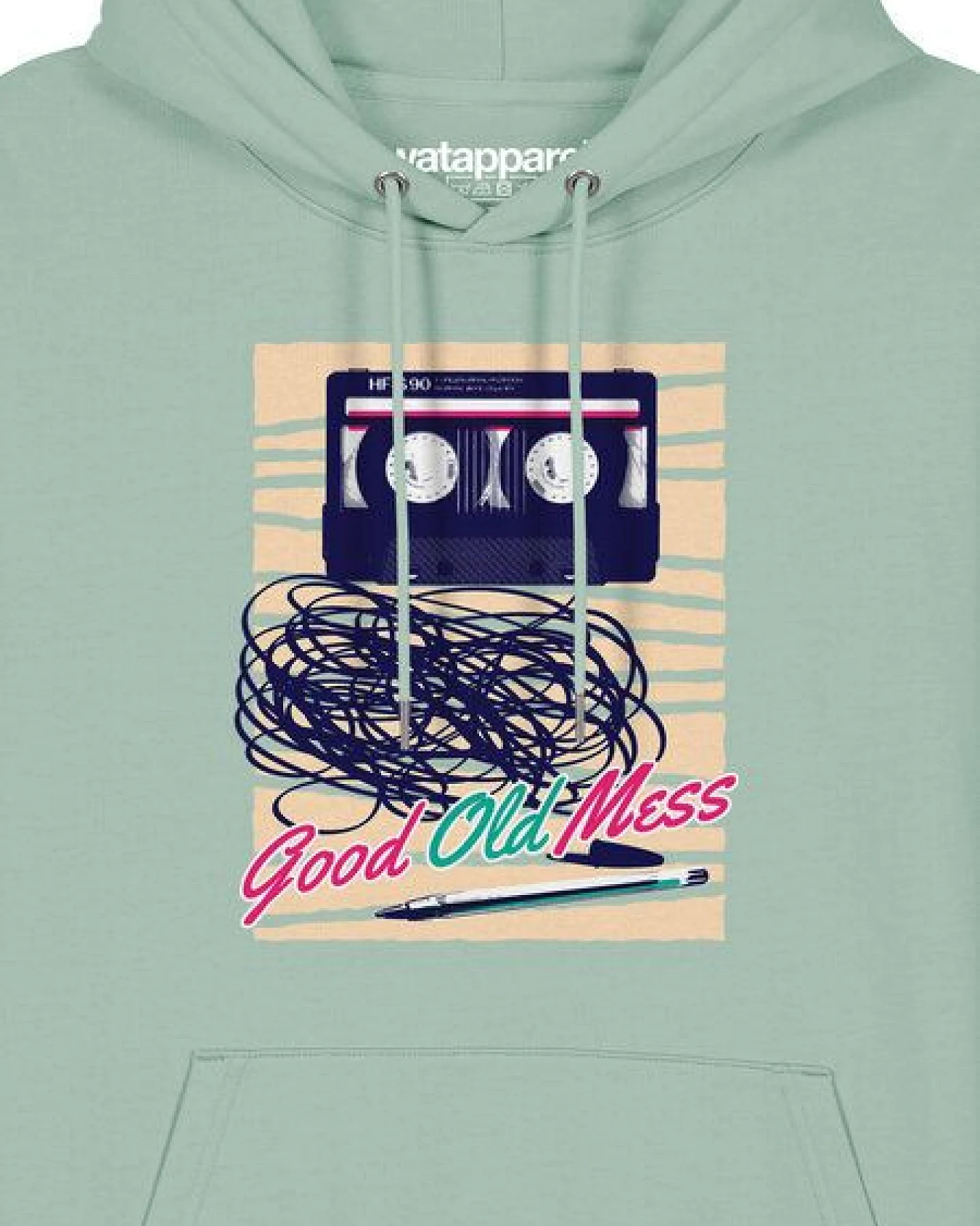 watapparel Hoodie Unisex Good Old Mess – Ansicht 3