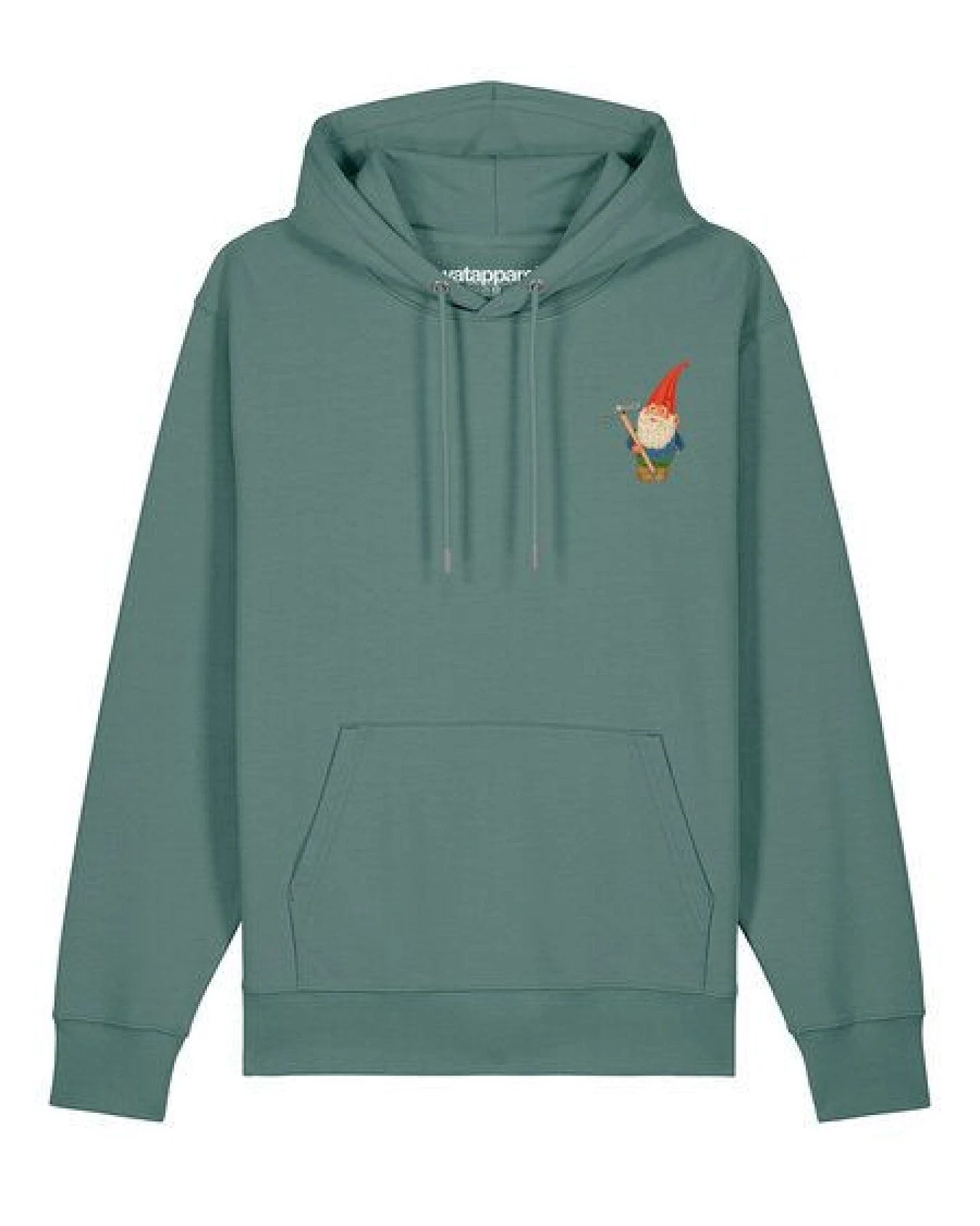 watapparel Hoodie Unisex Gartenzwerg – Ansicht 2