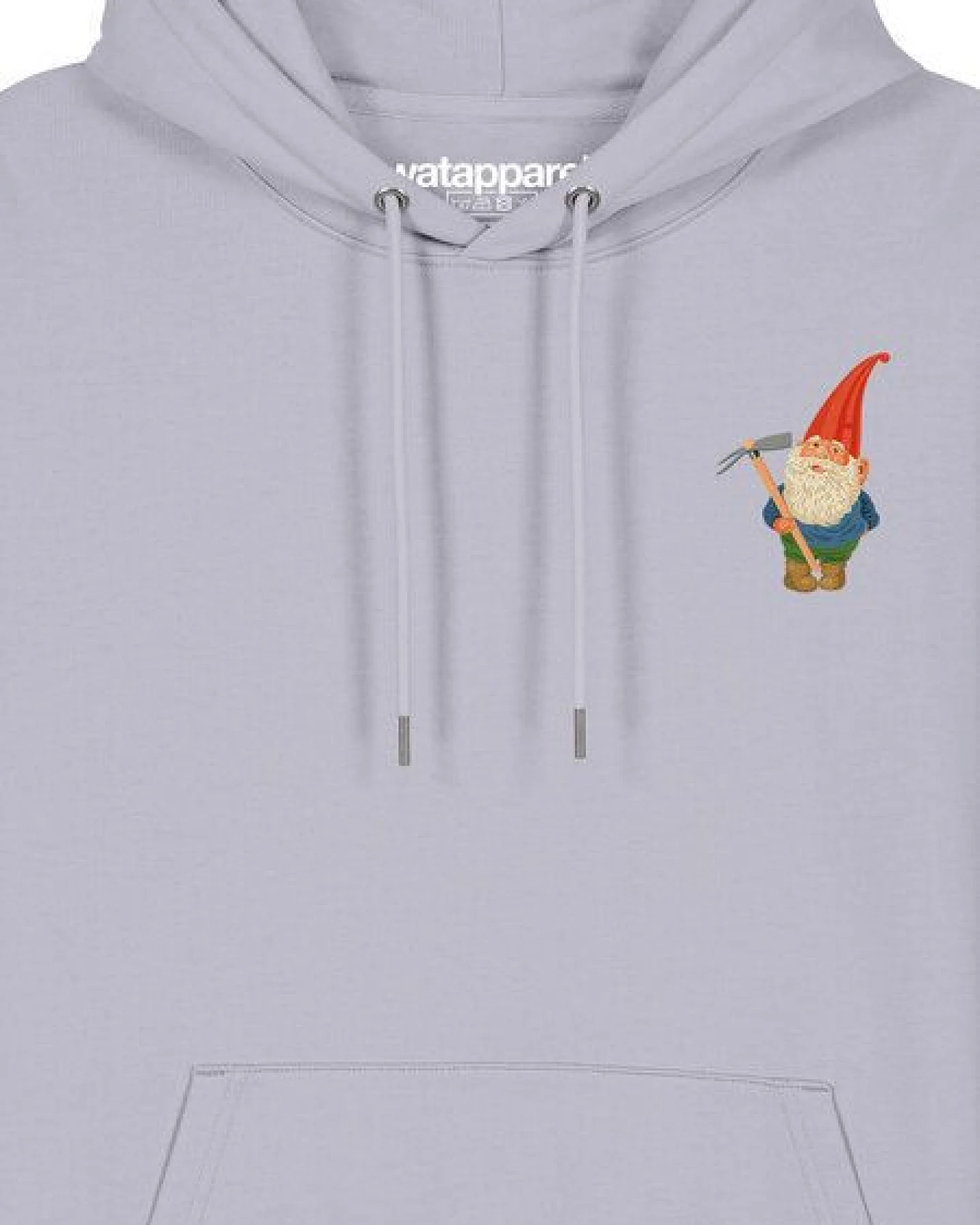 watapparel Hoodie Unisex Gartenzwerg – Ansicht 3