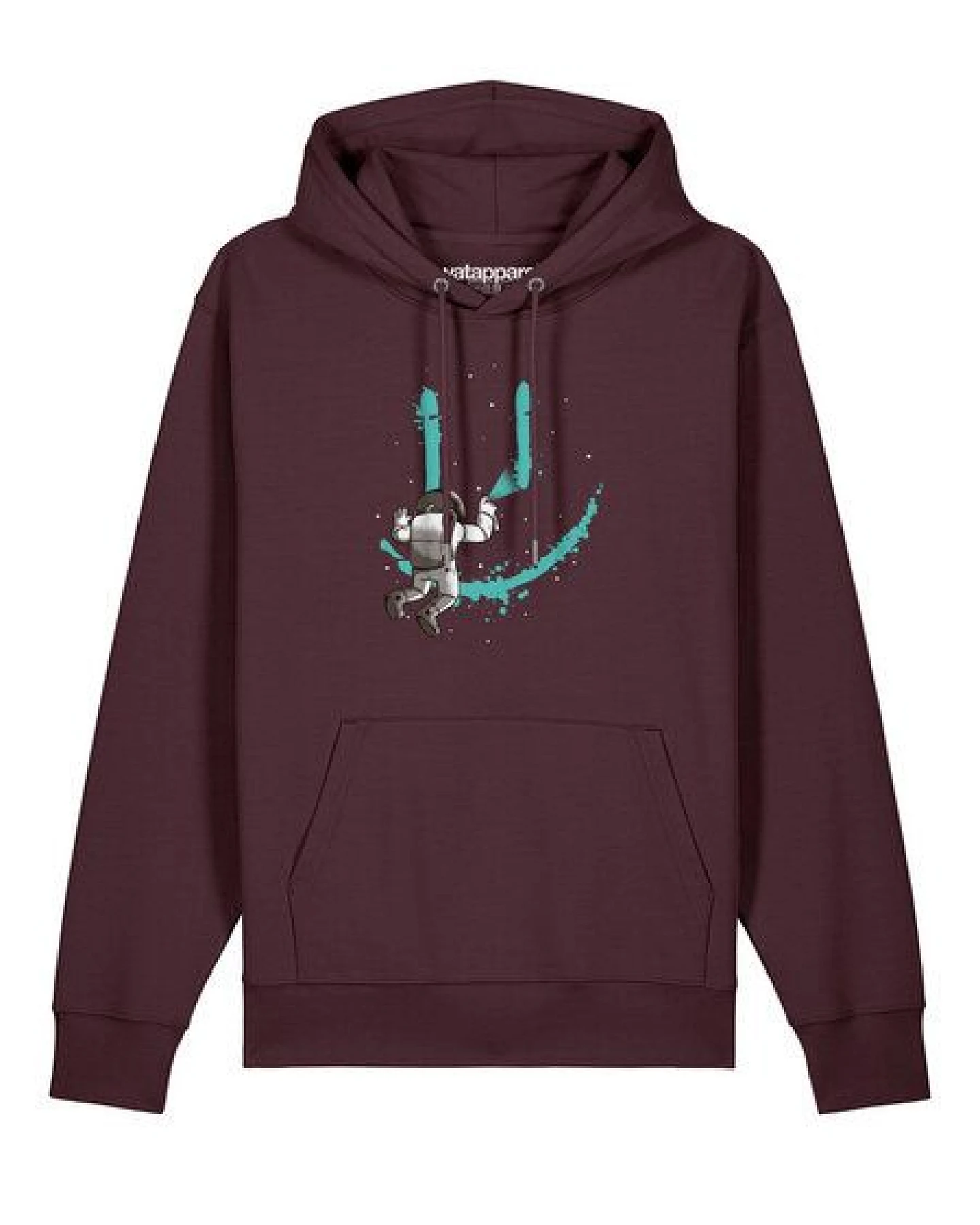 watapparel Hoodie Unisex Graffiti Astronaut – Ansicht 2