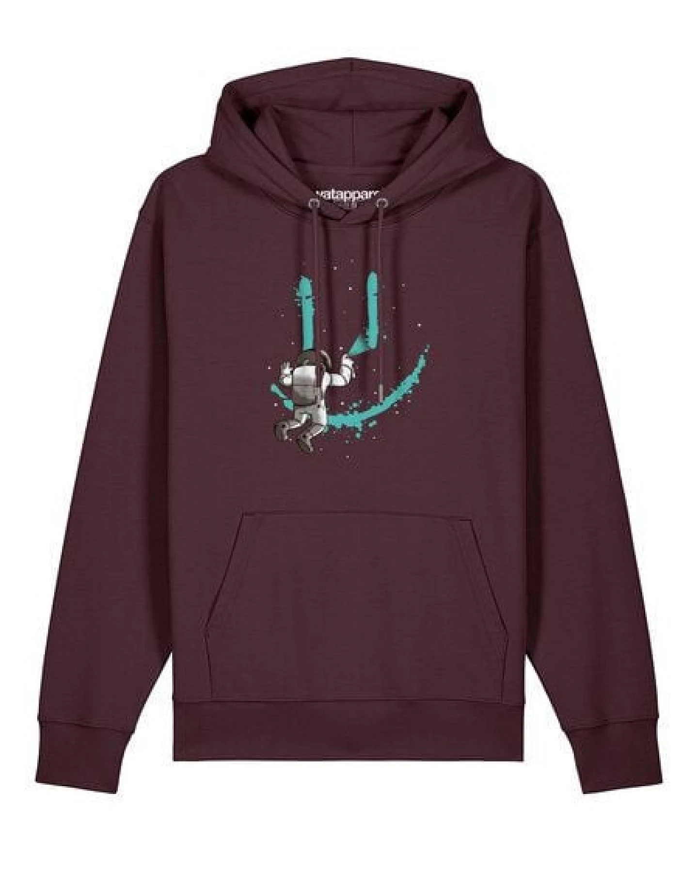 watapparel Hoodie Unisex Graffiti Astronaut – Ansicht 2