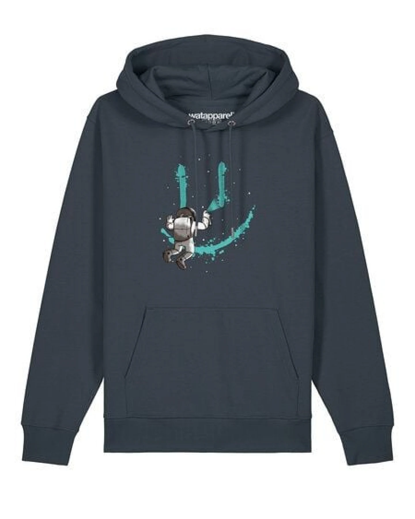 watapparel Hoodie Unisex Graffiti Astronaut – Ansicht 2