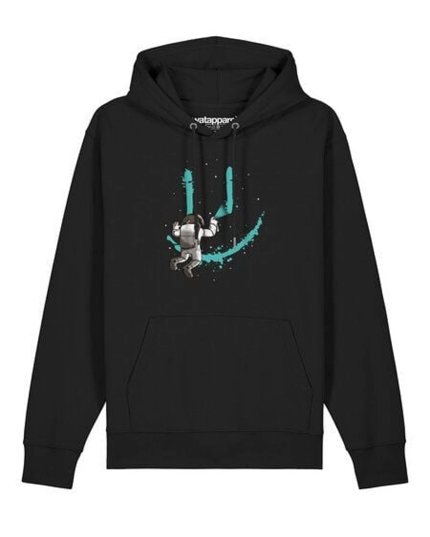 watapparel Hoodie Unisex Graffiti Astronaut – Ansicht 2