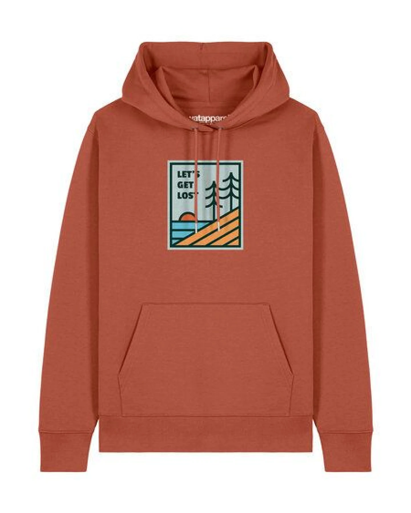 watapparel Hoodie Unisex Let's Get Lost – Ansicht 2