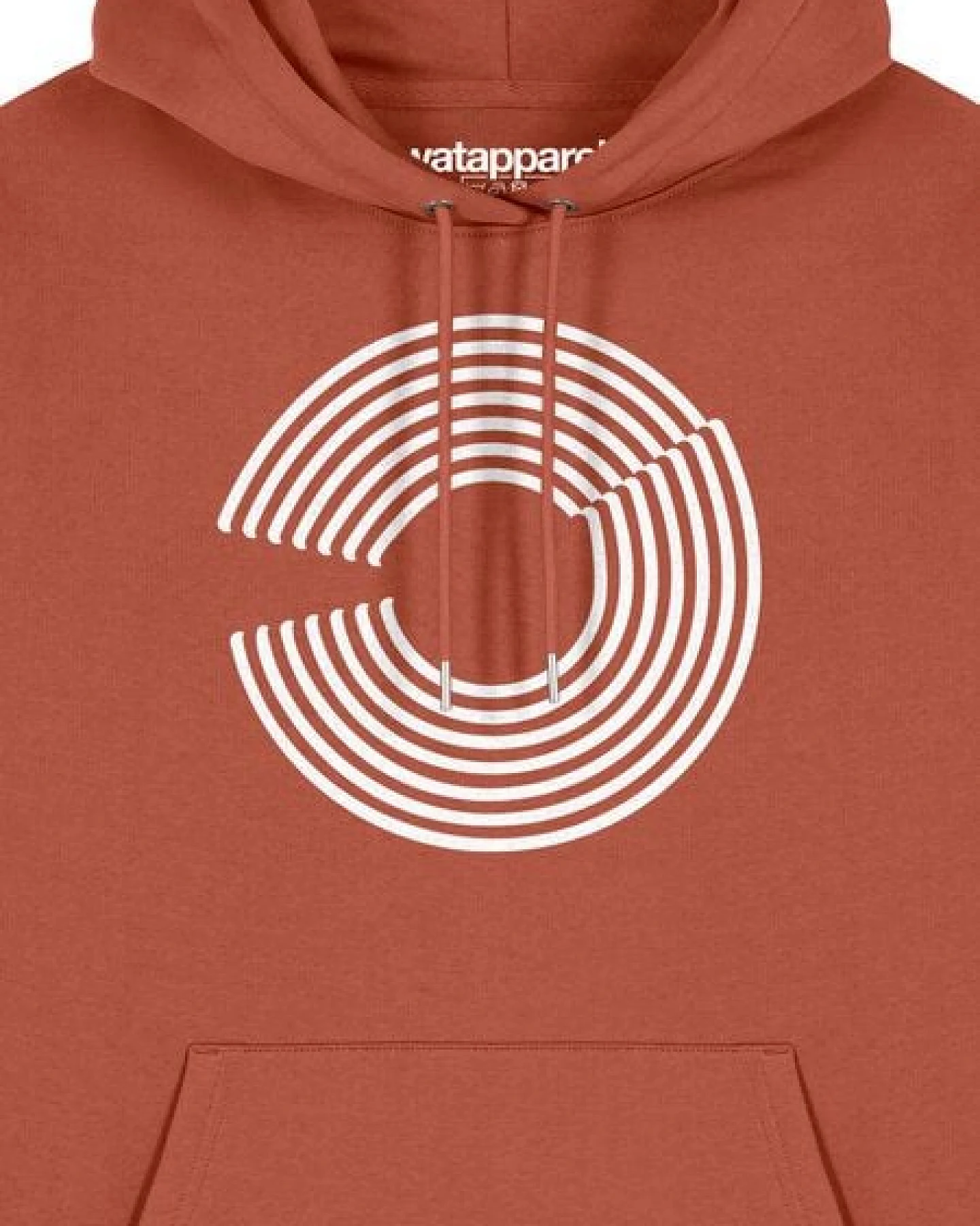 watapparel Hoodie Unisex Abstract 01 – Ansicht 3