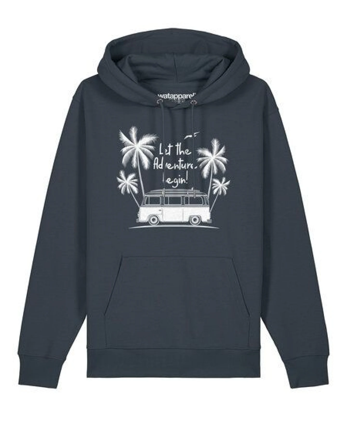 watapparel Hoodie Unisex Let the adventure begin – Ansicht 2