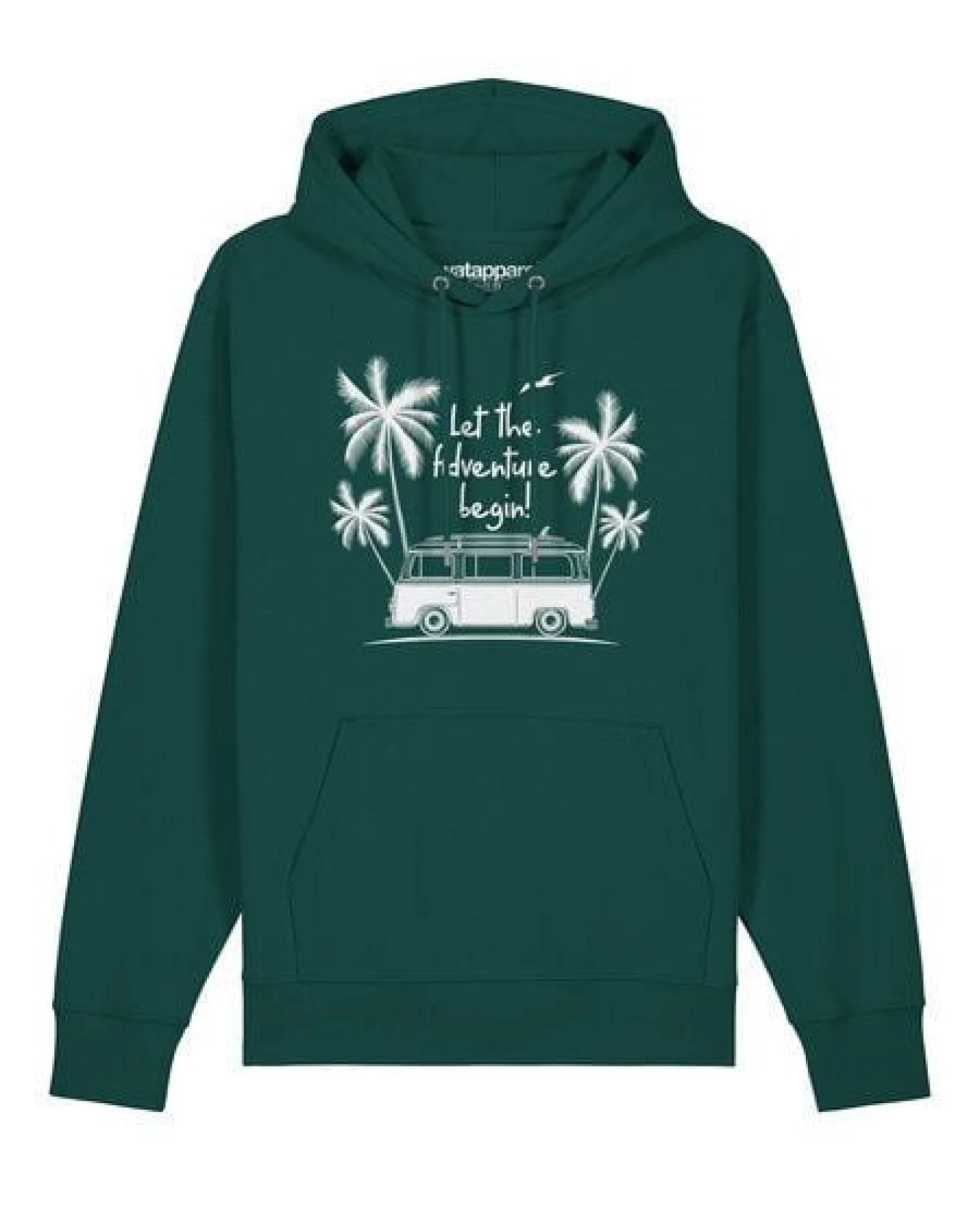watapparel Hoodie Unisex Let the adventure begin – Ansicht 2