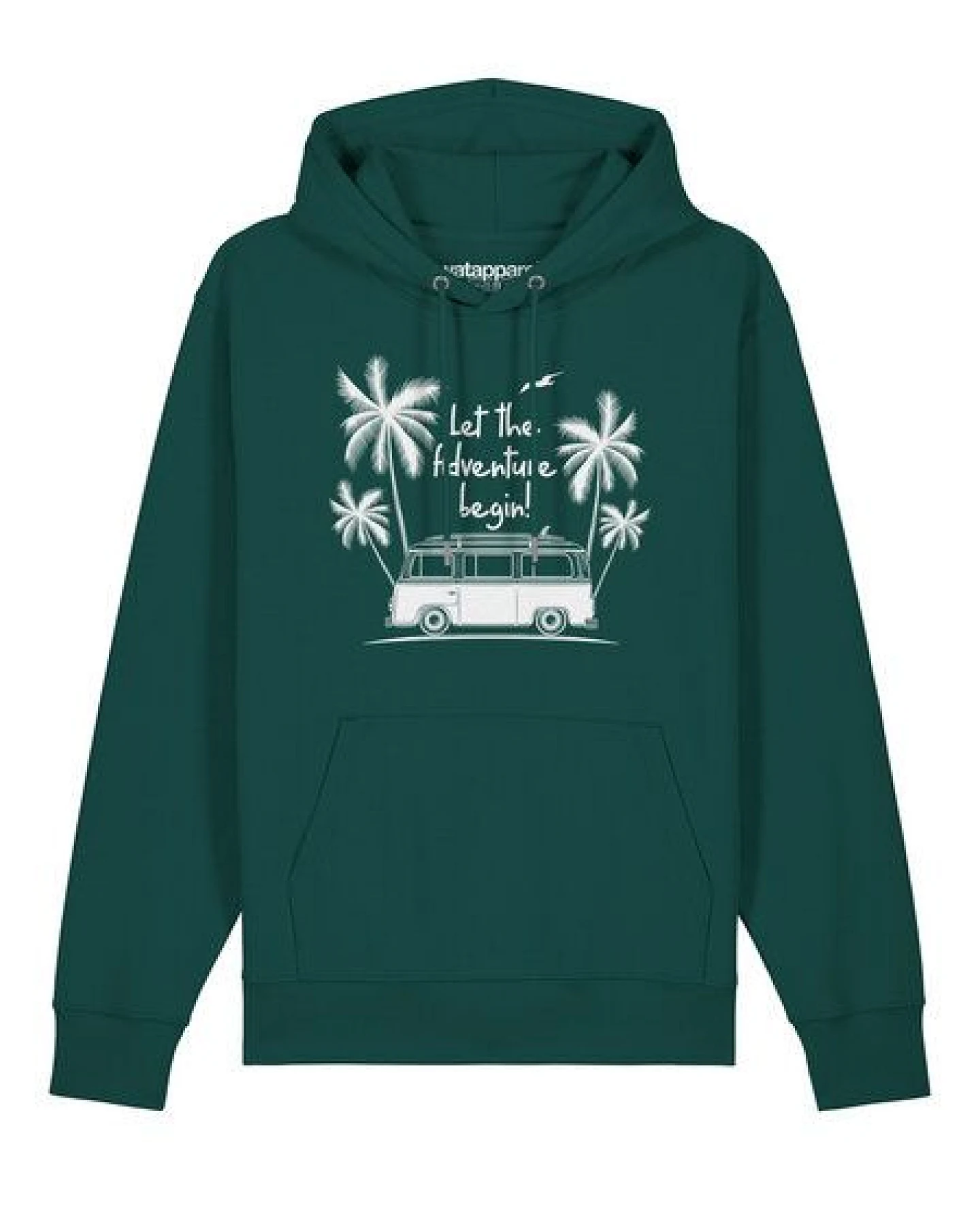watapparel Hoodie Unisex Let the adventure begin – Ansicht 2