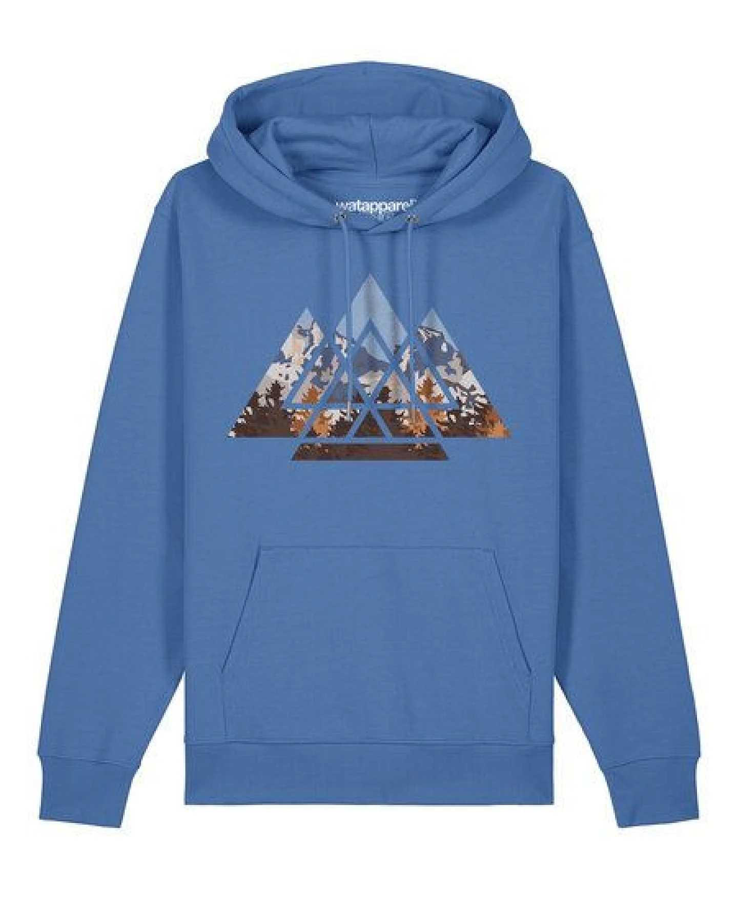 watapparel Hoodie Unisex Geometric Landscape – Ansicht 2