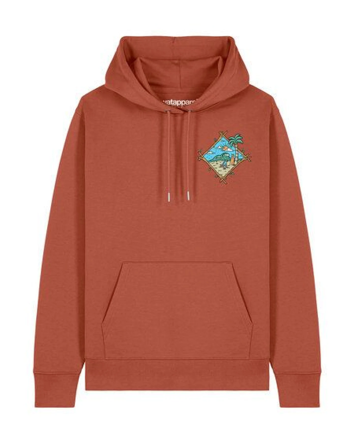 watapparel Hoodie Unisex Beach is calling – Ansicht 2