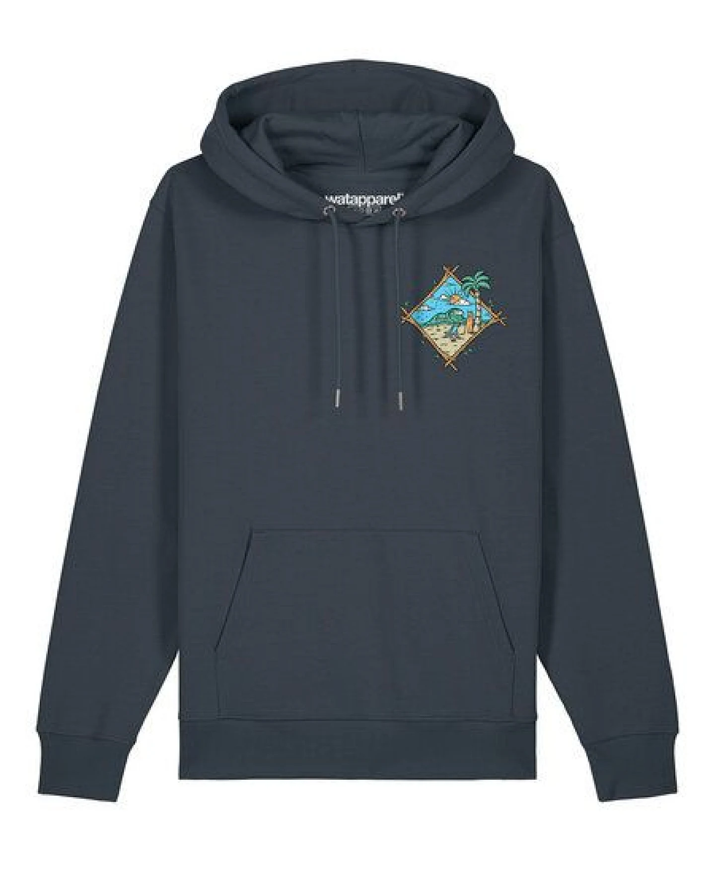 watapparel Hoodie Unisex Beach is calling – Ansicht 2