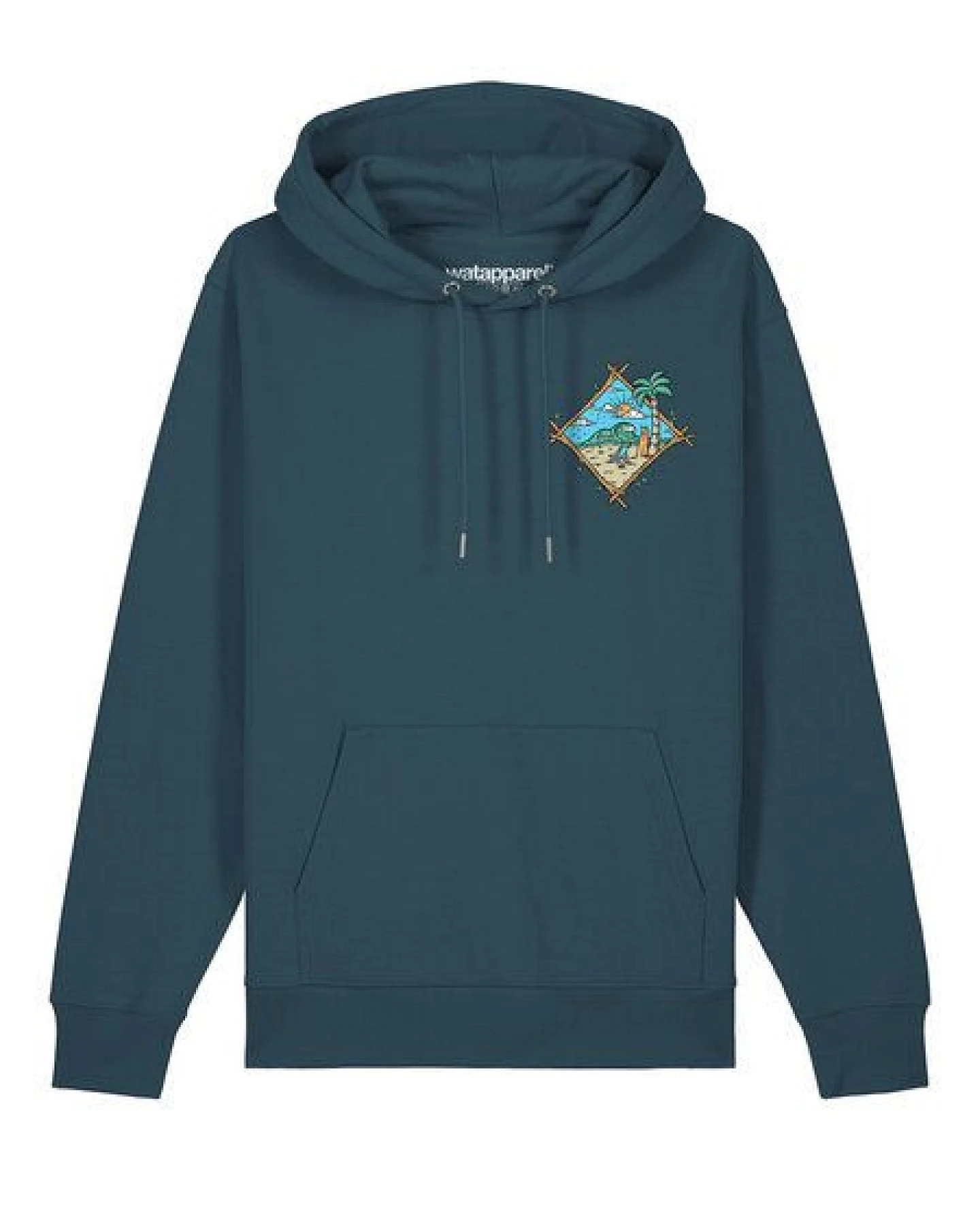 watapparel Hoodie Unisex Beach is calling – Ansicht 2