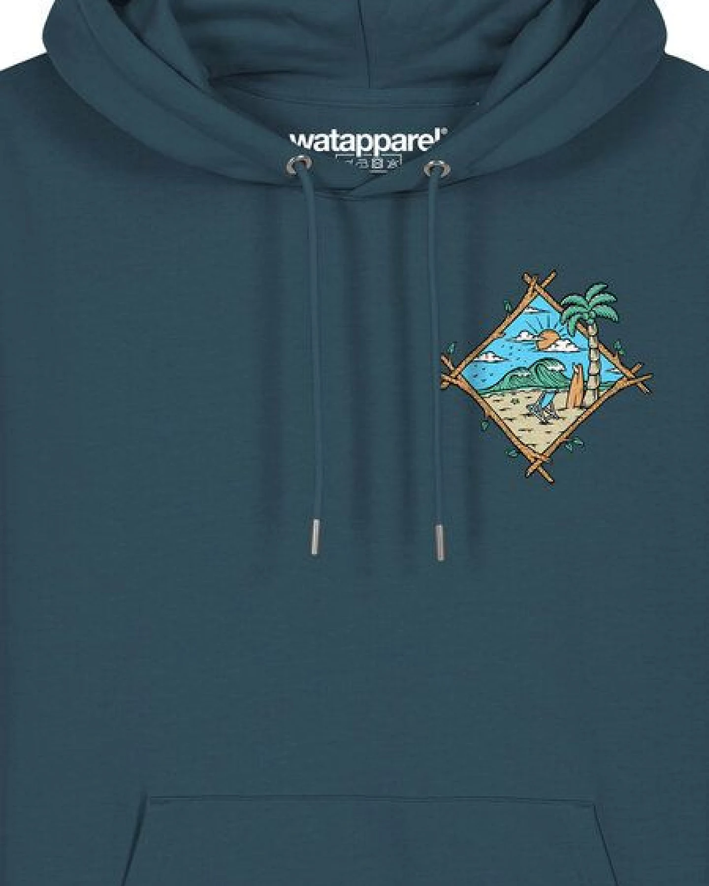 watapparel Hoodie Unisex Beach is calling – Ansicht 3