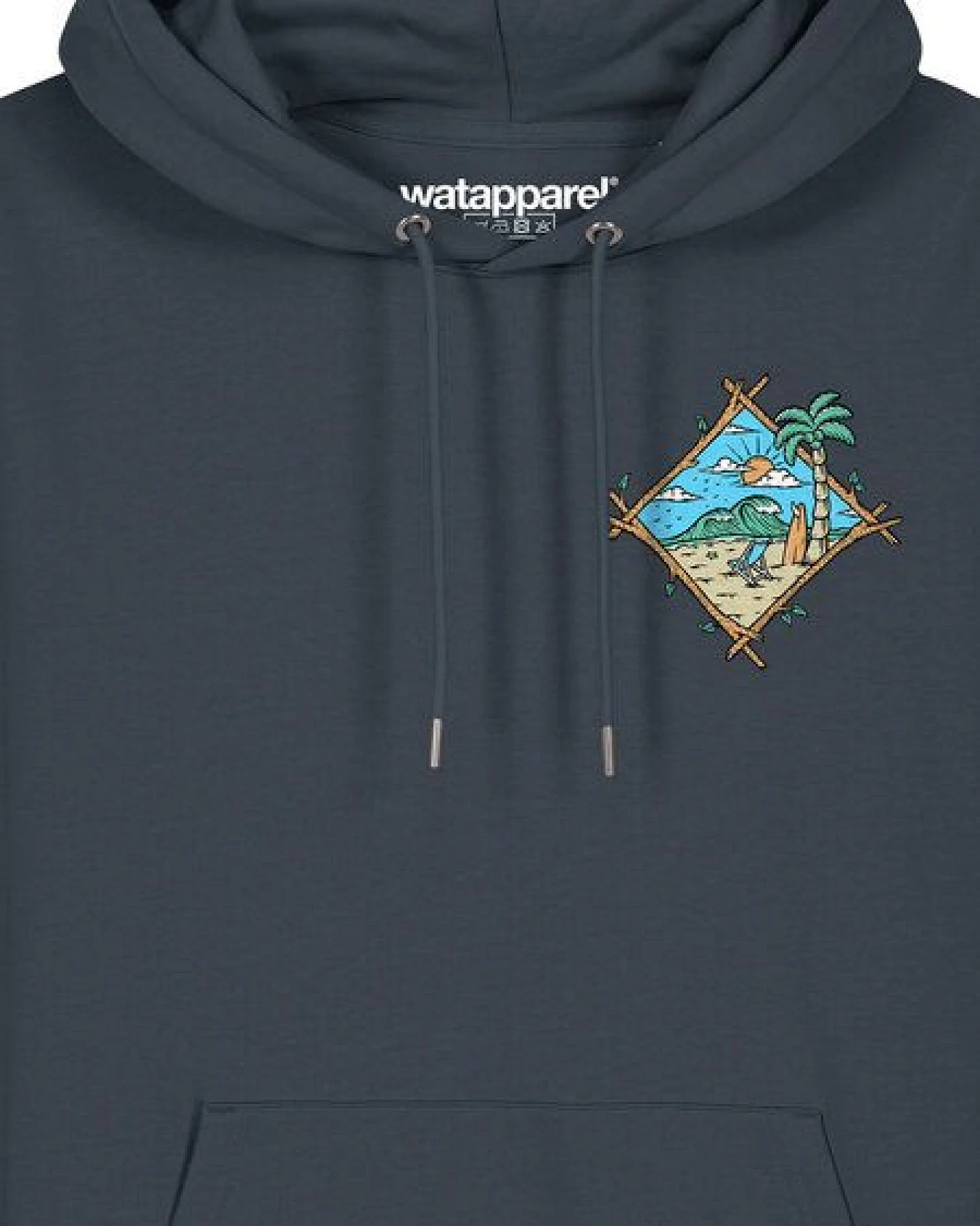 watapparel Hoodie Unisex Beach is calling – Ansicht 3