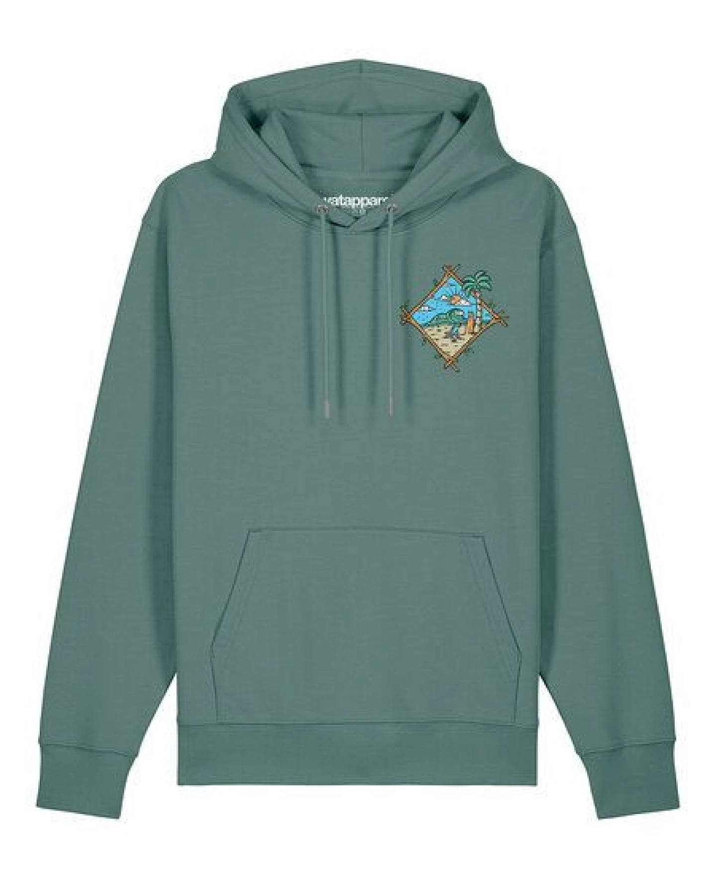 watapparel Hoodie Unisex Beach is calling – Ansicht 2