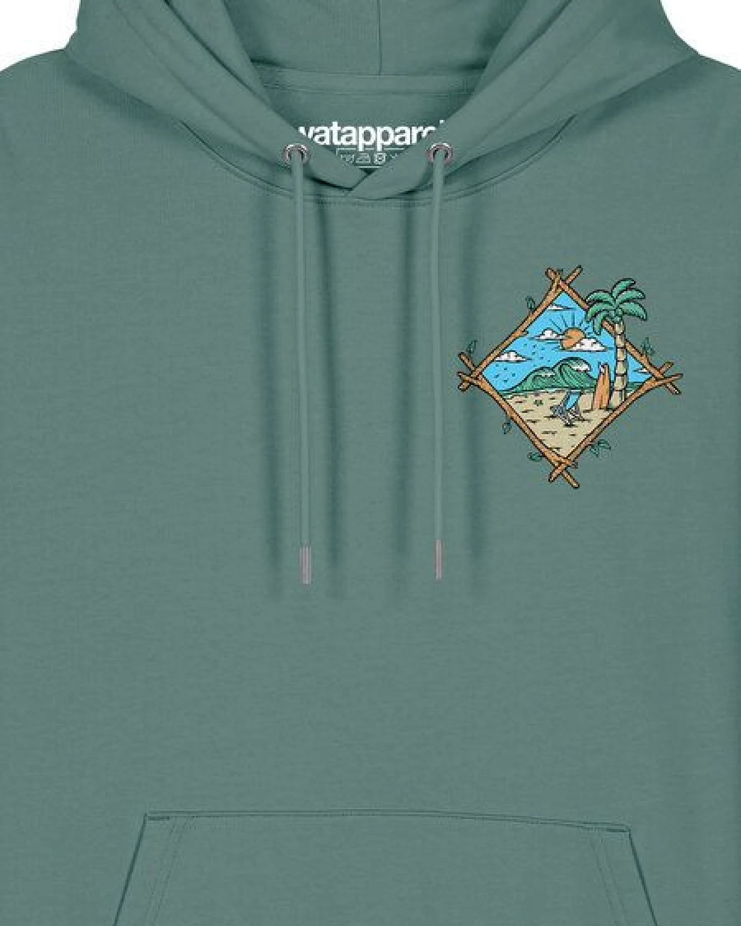 watapparel Hoodie Unisex Beach is calling – Ansicht 3