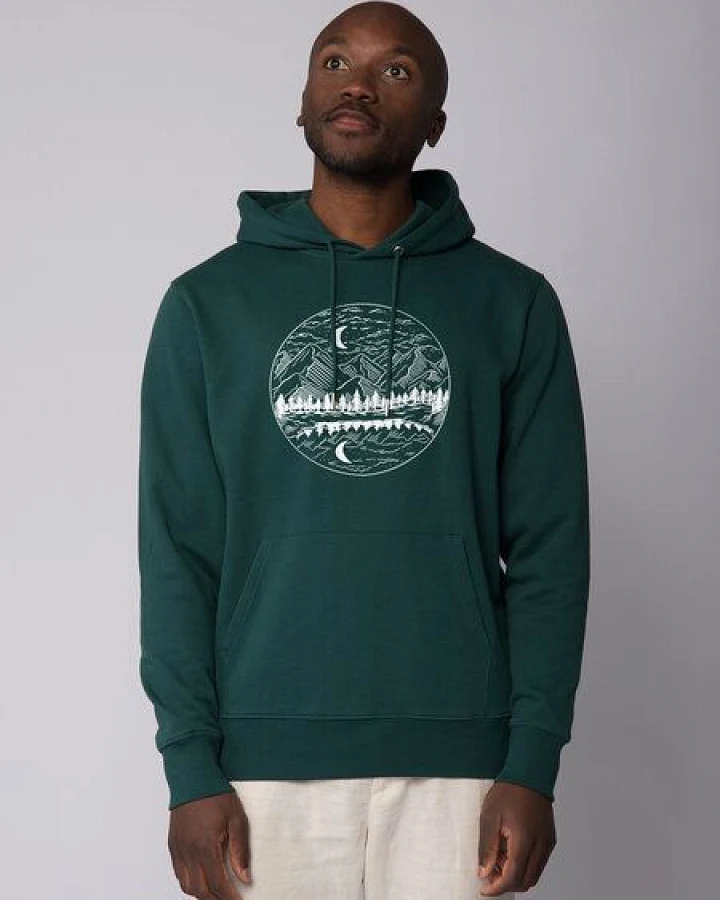 watapparel Hoodie Unisex Mountains by night