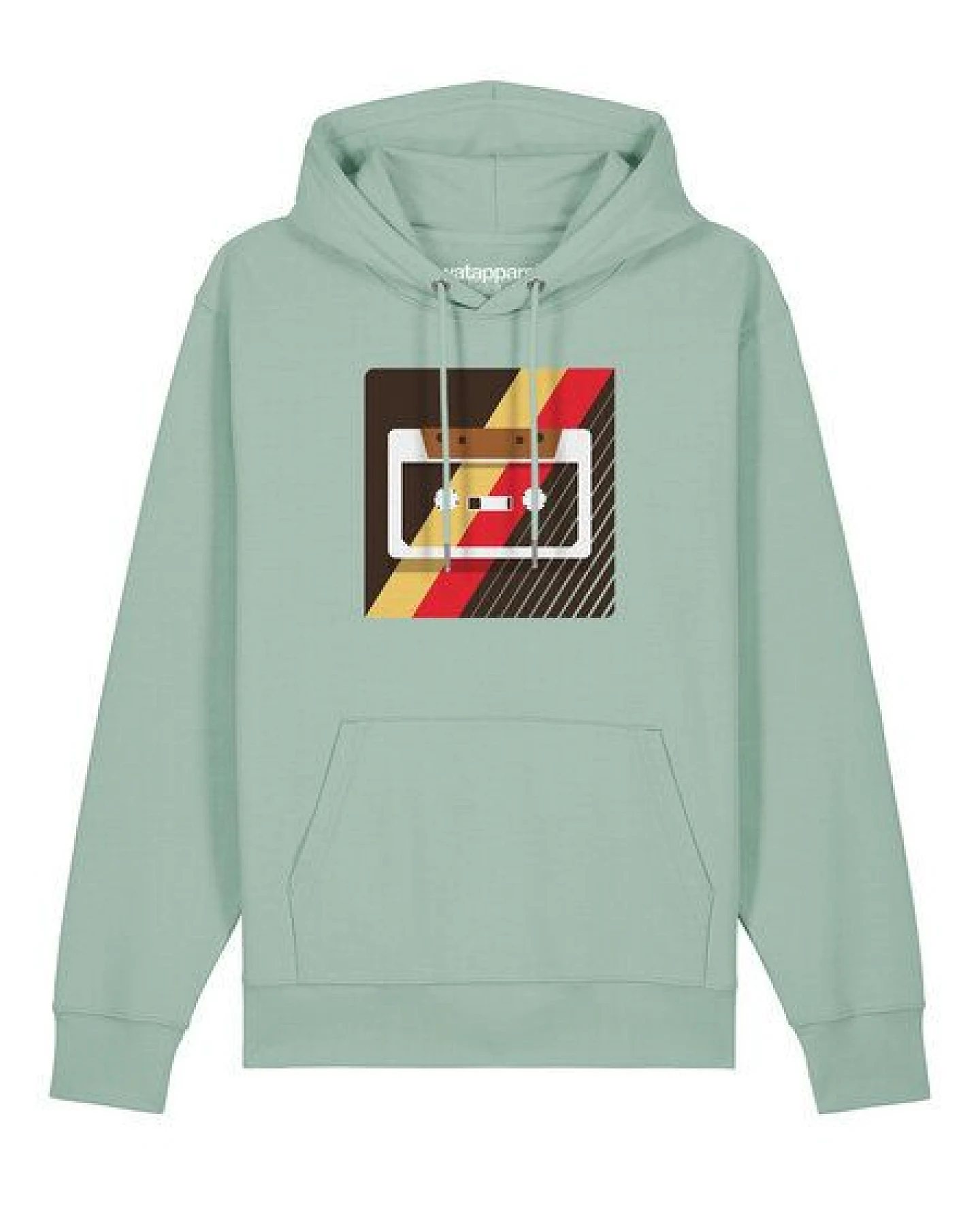 watapparel Hoodie Unisex Kassette – Ansicht 2