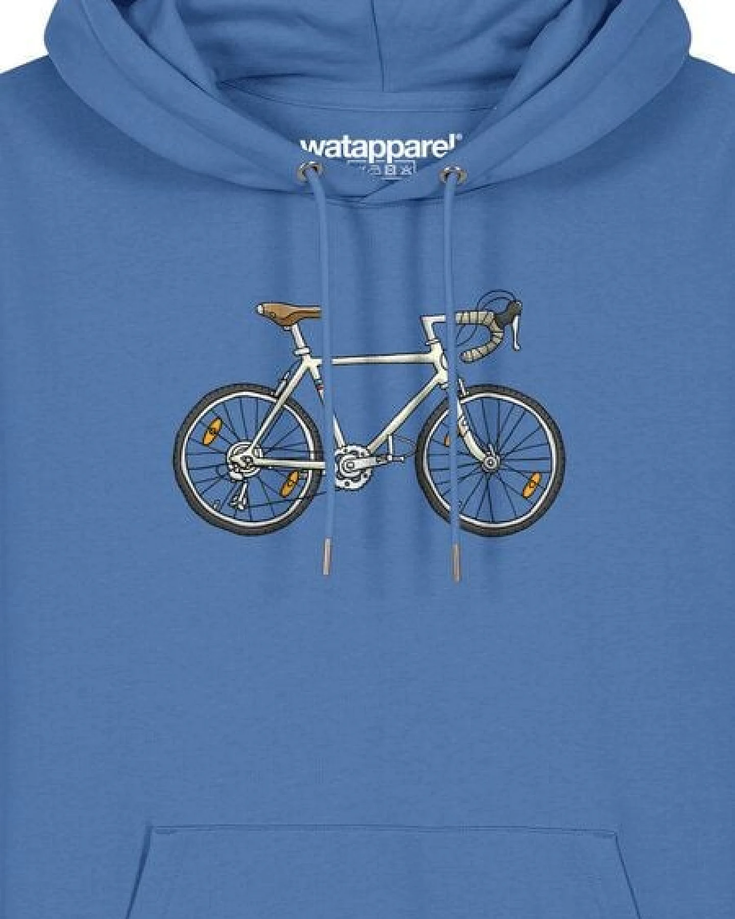 watapparel Hoodie Unisex Doodle Bike – Ansicht 3