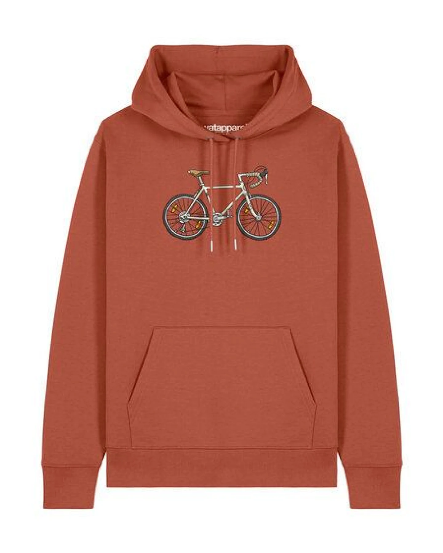 watapparel Hoodie Unisex Doodle Bike – Ansicht 2