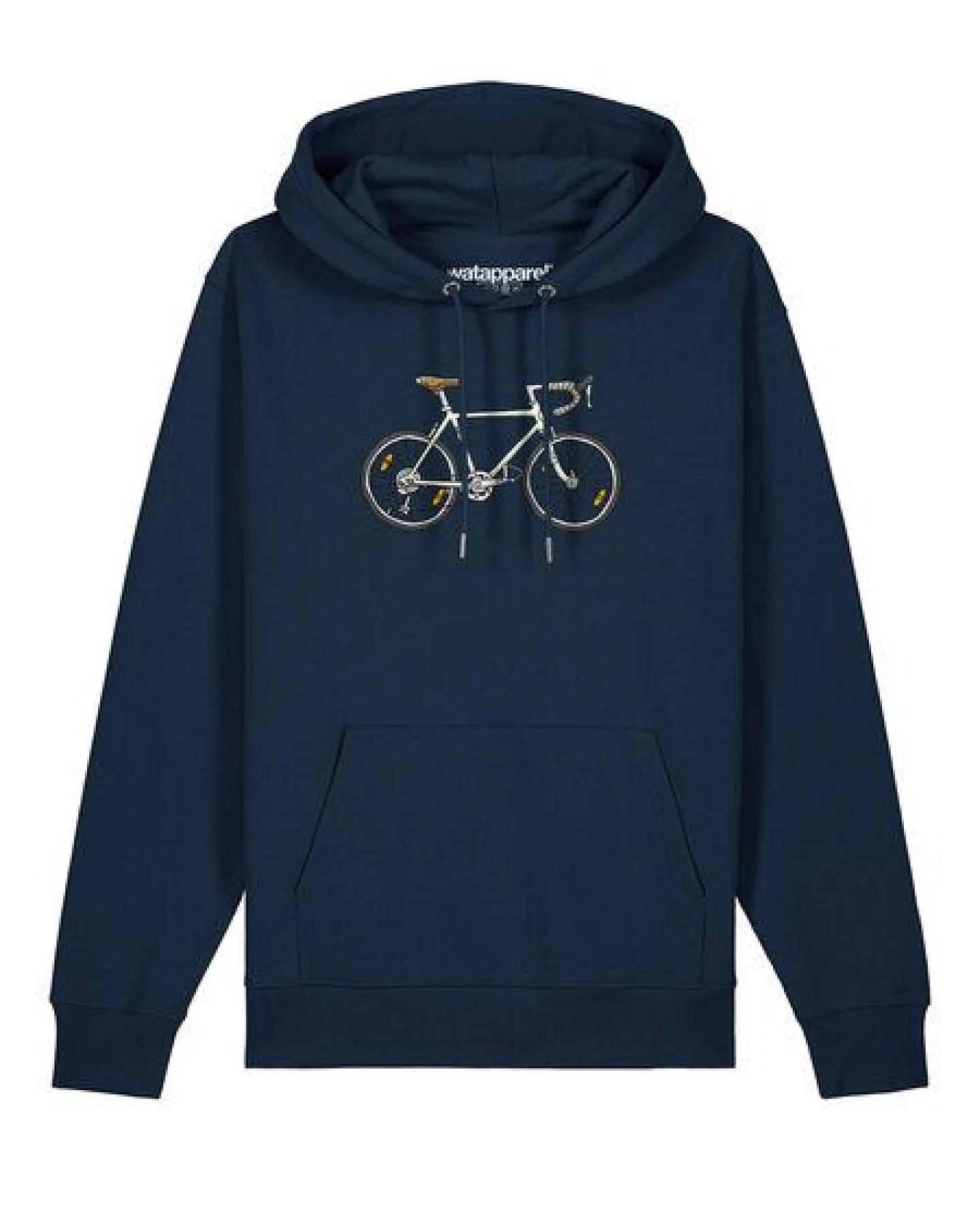 watapparel Hoodie Unisex Doodle Bike – Ansicht 2