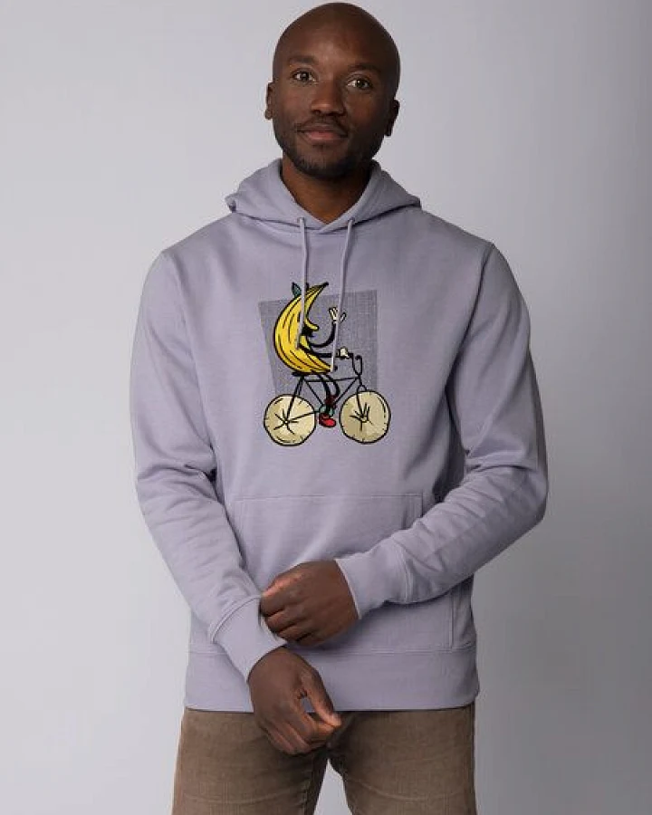 watapparel Hoodie Unisex Banana Rider