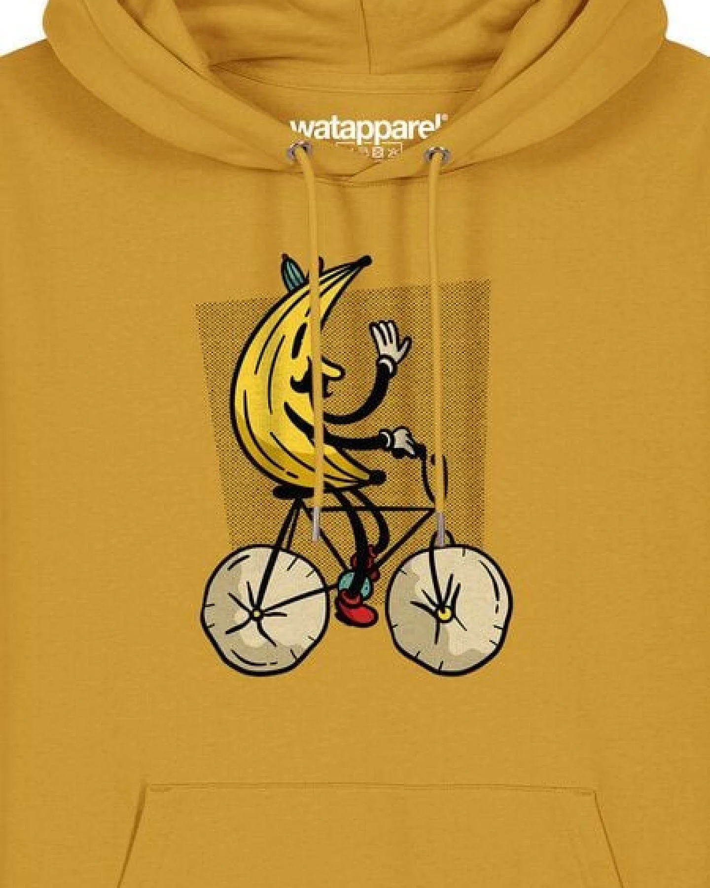 watapparel Hoodie Unisex Banana Rider – Ansicht 3