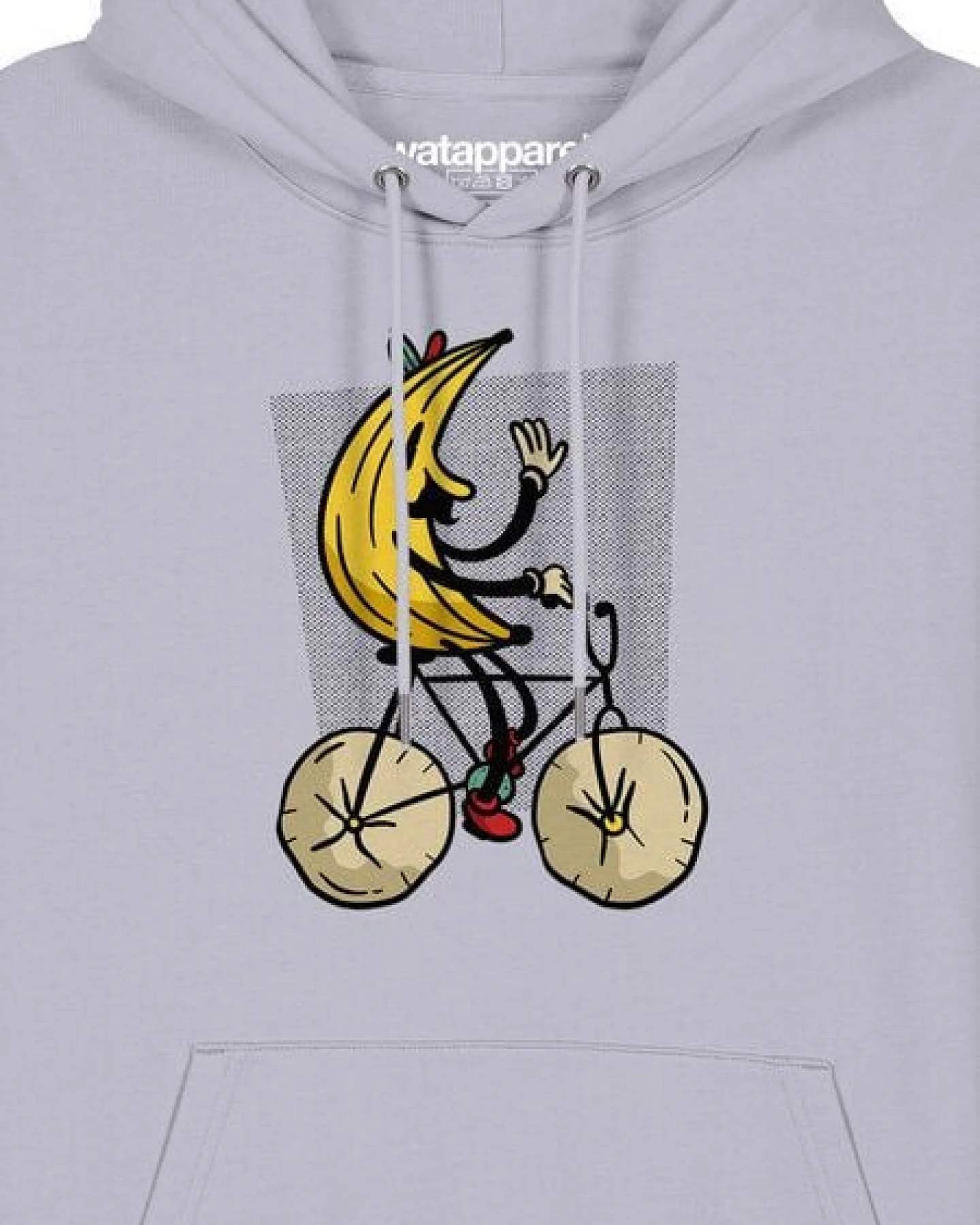watapparel Hoodie Unisex Banana Rider – Ansicht 3