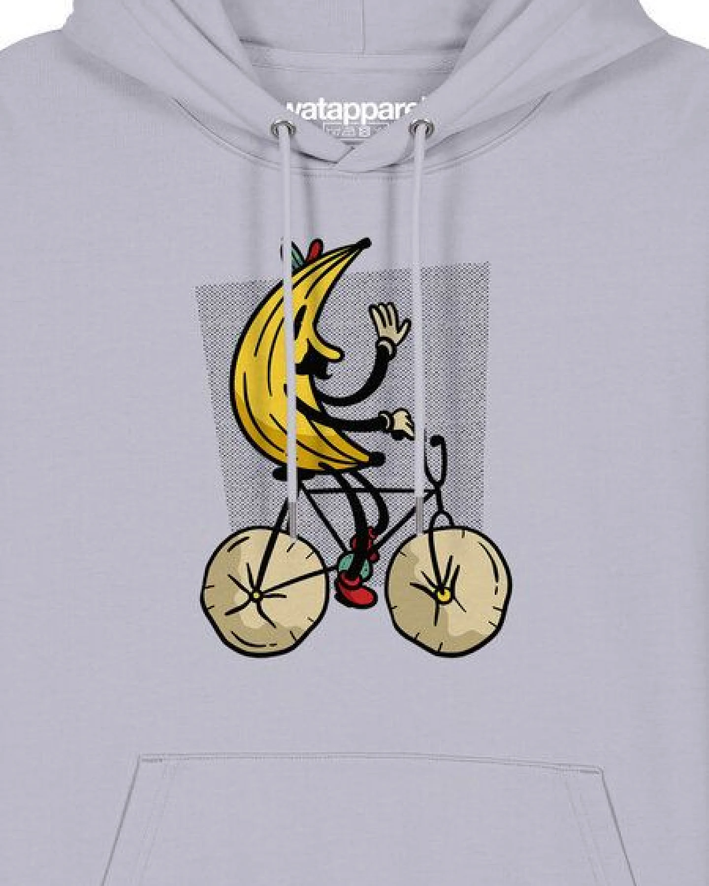 watapparel Hoodie Unisex Banana Rider – Ansicht 3