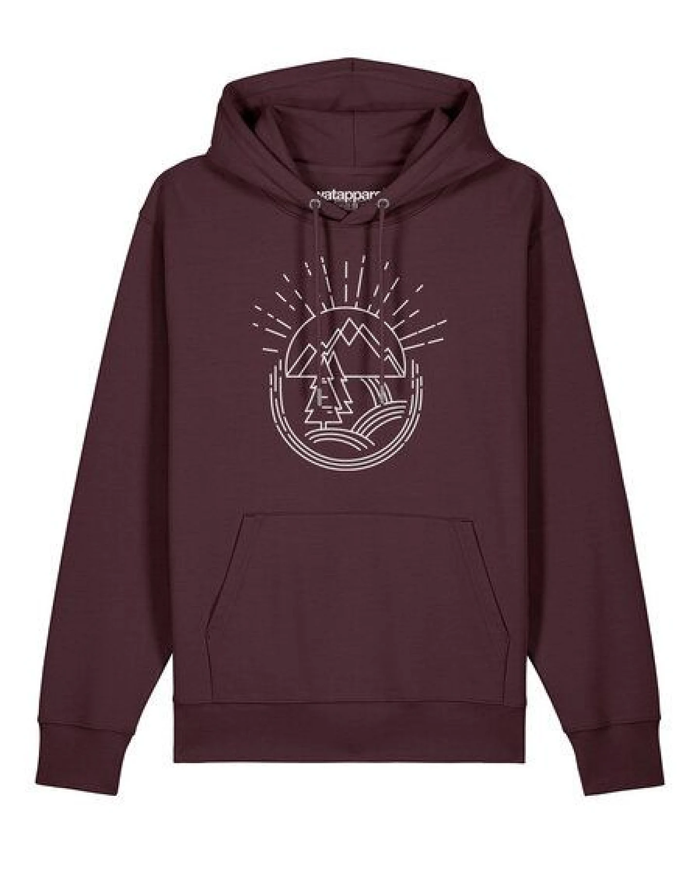 watapparel Hoodie Unisex Natur ist schön – Ansicht 2