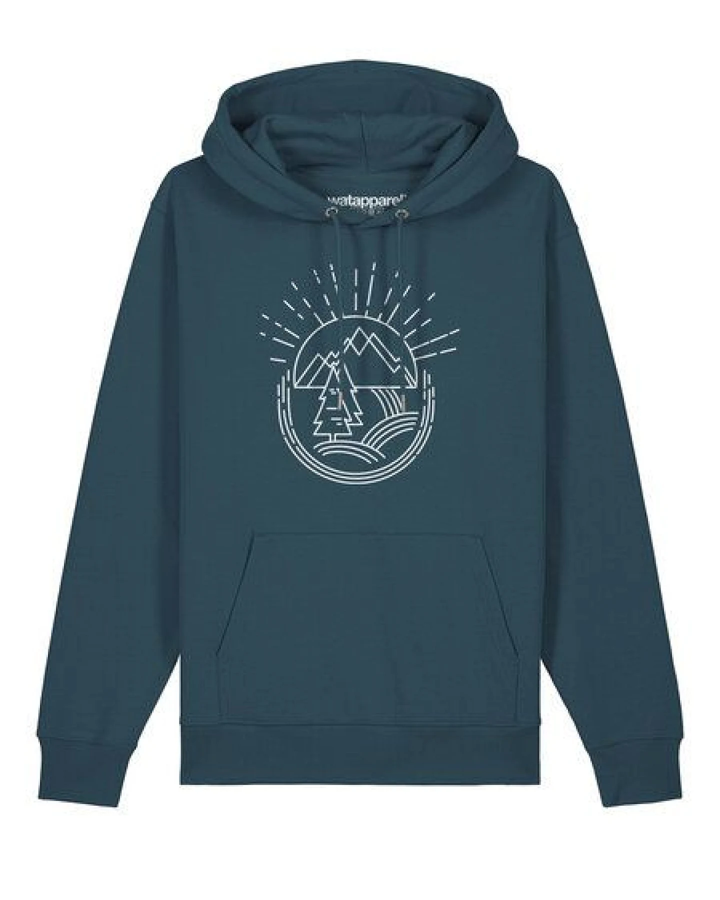 watapparel Hoodie Unisex Natur ist schön – Ansicht 2