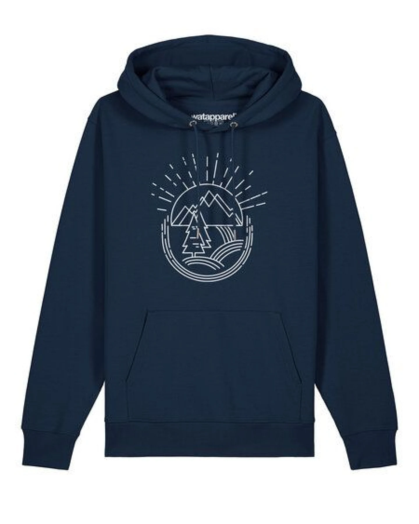watapparel Hoodie Unisex Natur ist schön – Ansicht 2