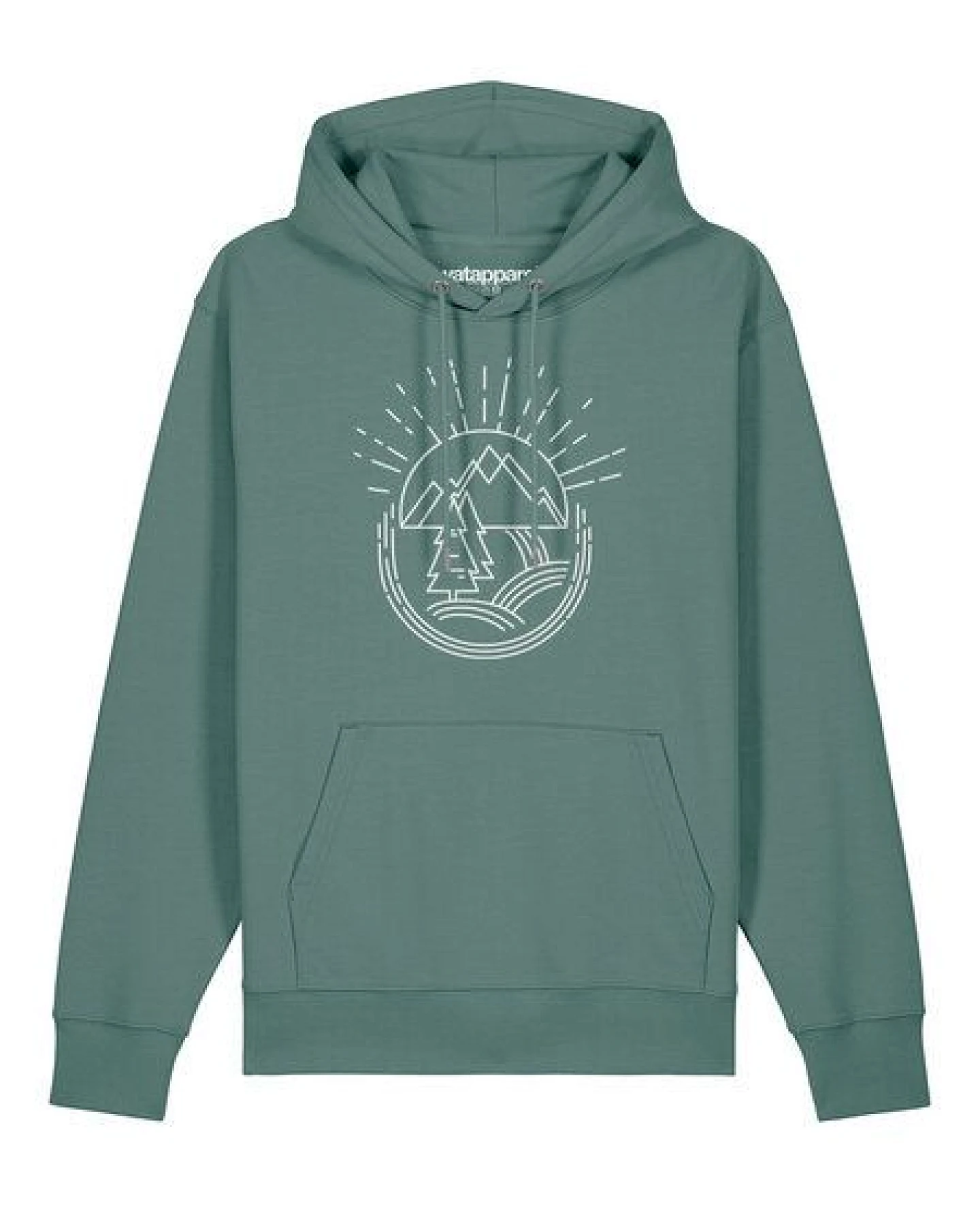 watapparel Hoodie Unisex Natur ist schön – Ansicht 2