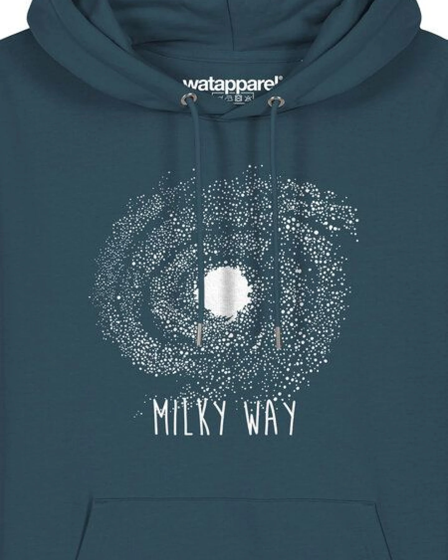watapparel Hoodie Unisex Milky way – Ansicht 3