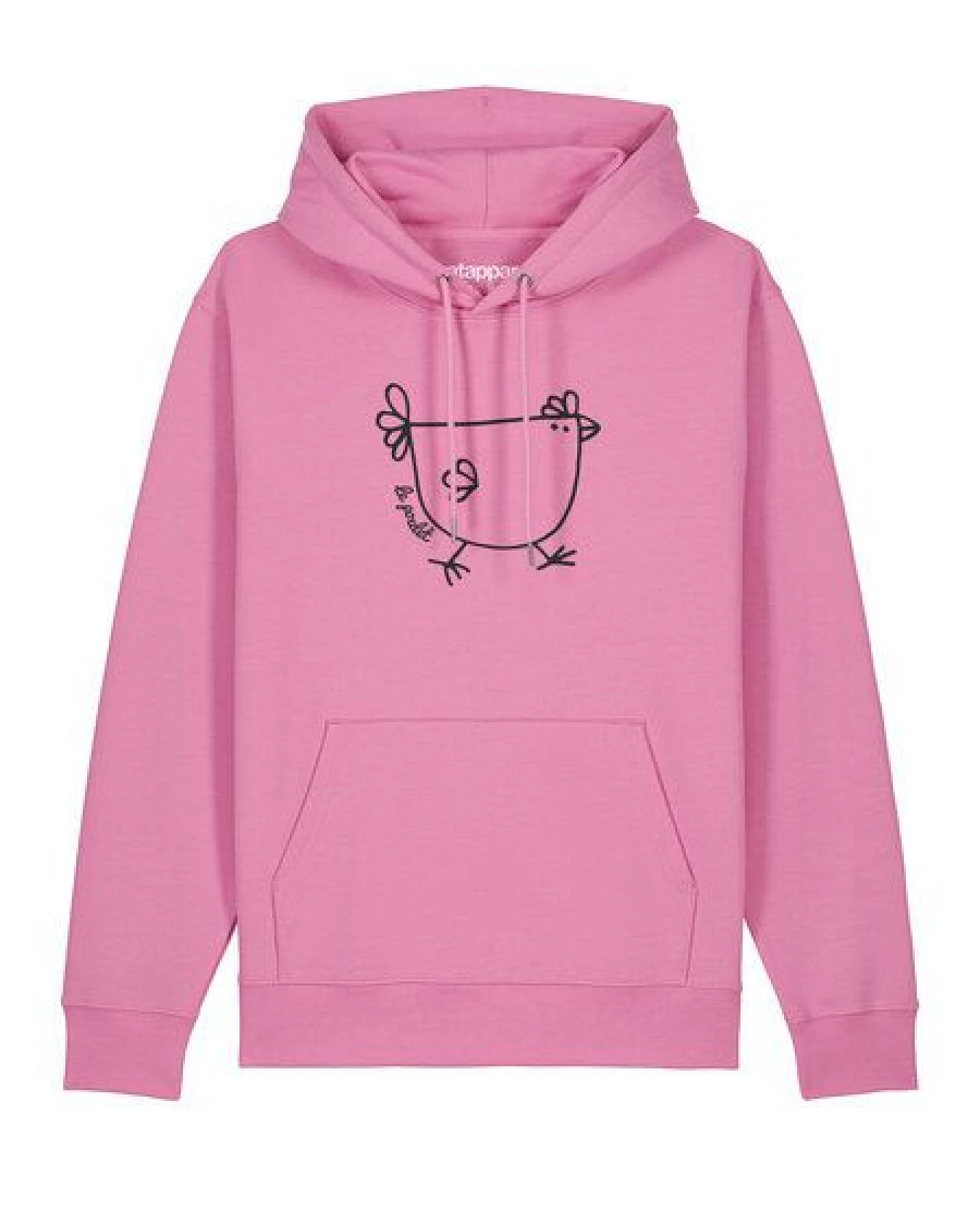 watapparel Hoodie Unisex Le poulet - das Huhn – Ansicht 2