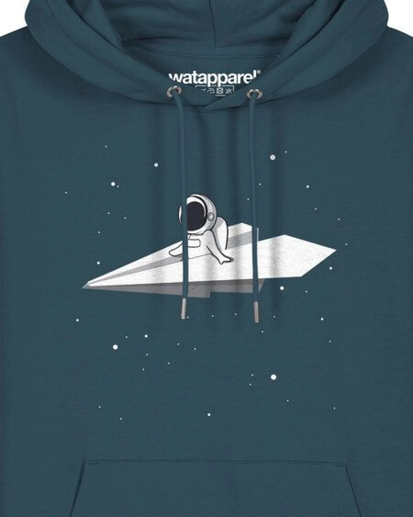 watapparel Hoodie Unisex Fly me to the moon – Ansicht 3