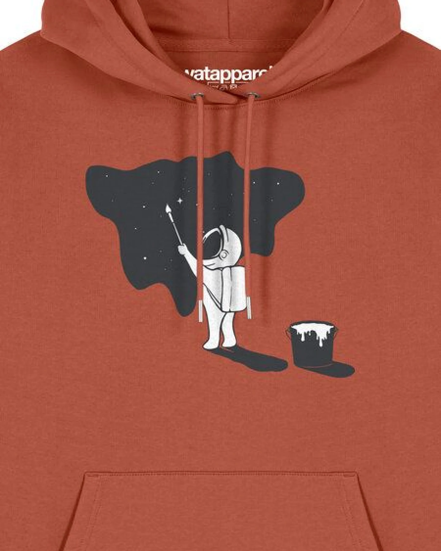 watapparel Hoodie Unisex Painting space – Ansicht 3