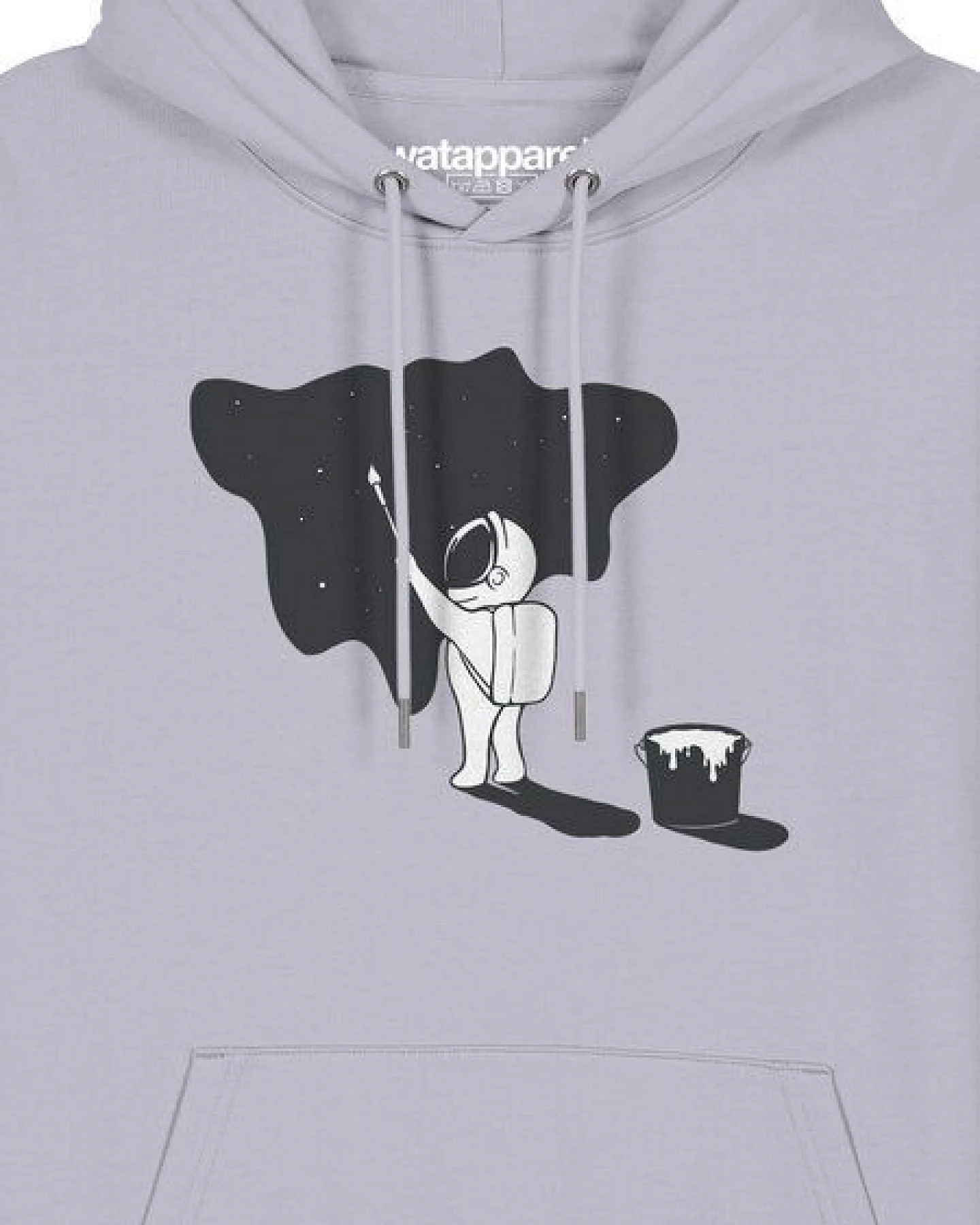 watapparel Hoodie Unisex Painting space – Ansicht 3